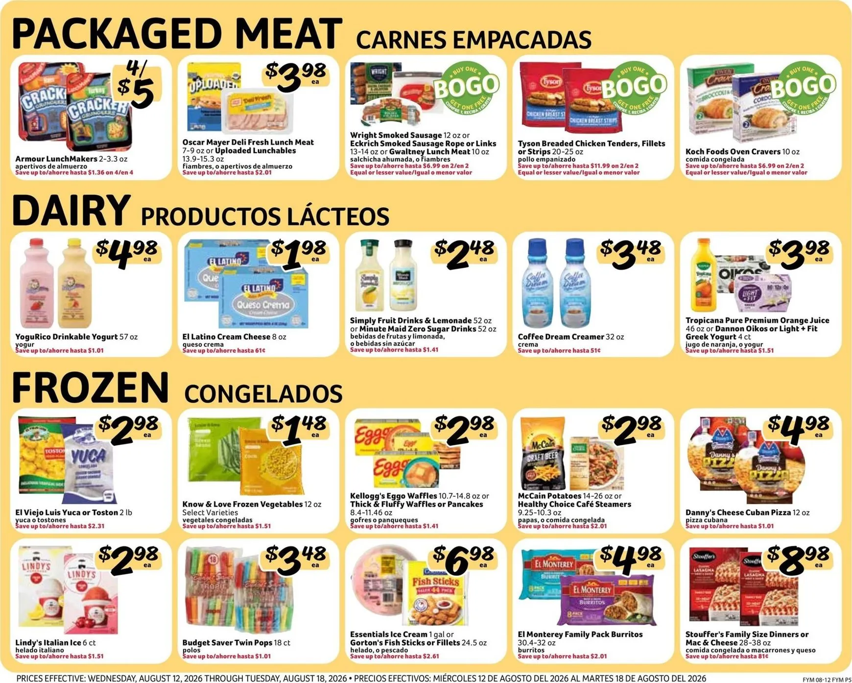 Weekly ad Current Fresco y Más leaflet valid from Wednesday 08/12/2026 to Tuesday 08/18/2026 from August 12 to August 18 2026 - Page 5
