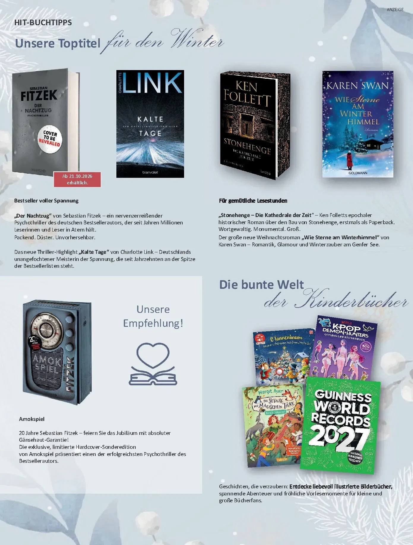 Hit - Pures Leben Prospekt – von Donnerstag 01.10.2026 bis Donnerstag 31.12.2026 von 1. Oktober bis 31. Dezember 2026 - Prospekt seite 11