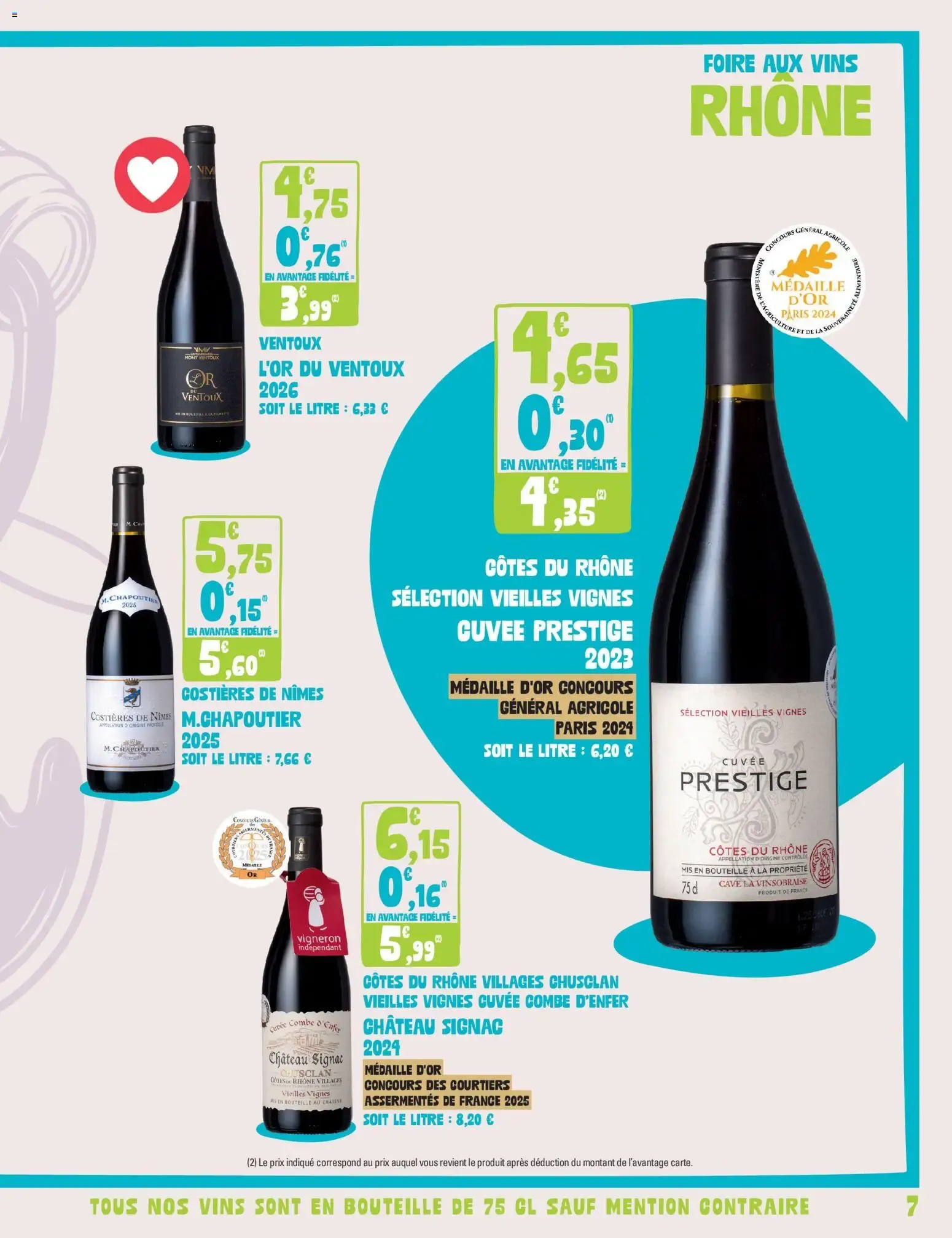 Foire aux Vins Supermarchés G20 du 23 septembre au 11 octobre 2026 - Catalogue page 7