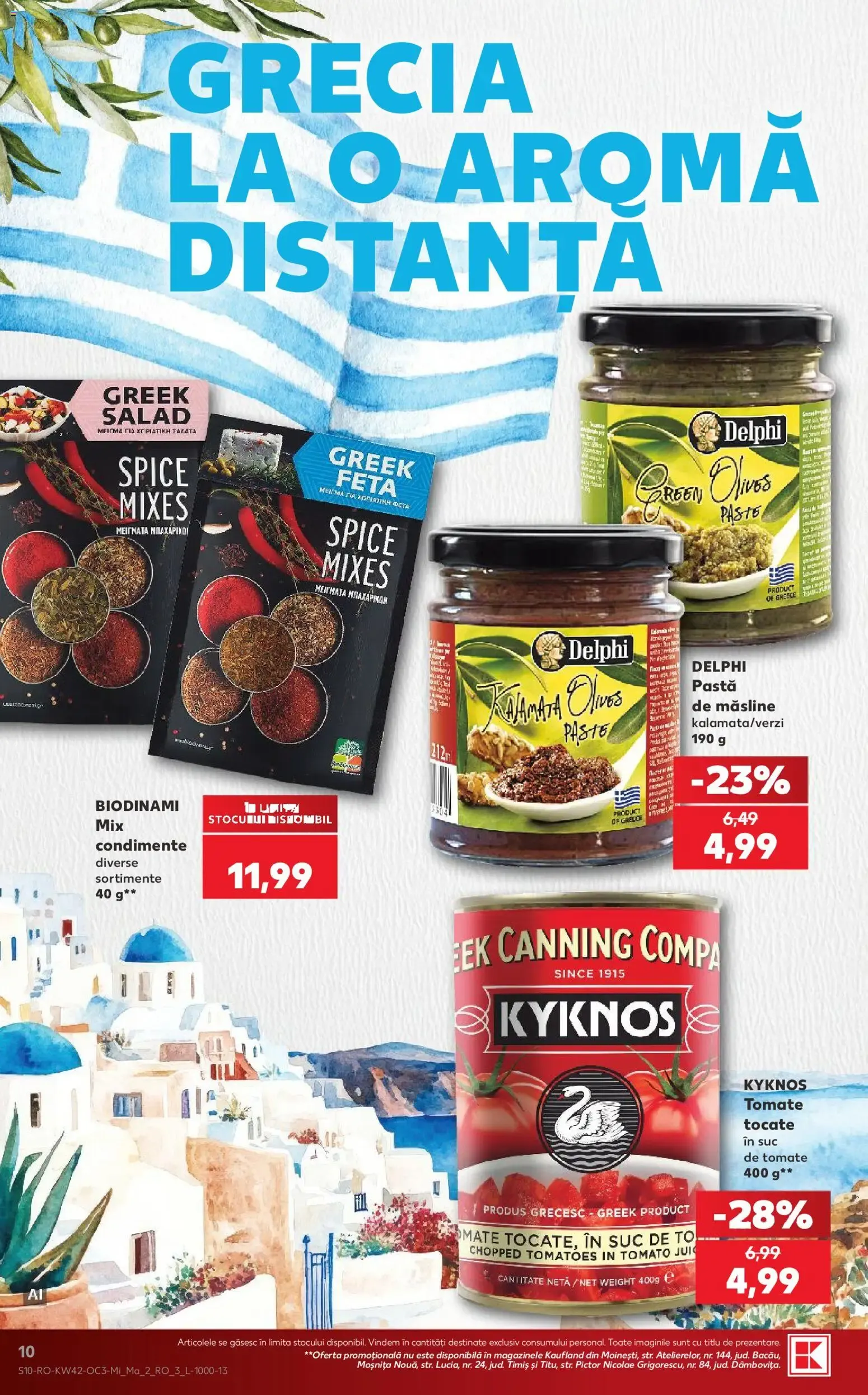 Catalog Kaufland - Descoperă savoarea Greciei! de la 14 octombrie până la 20 octombrie 2026 - Revista Pagina 10