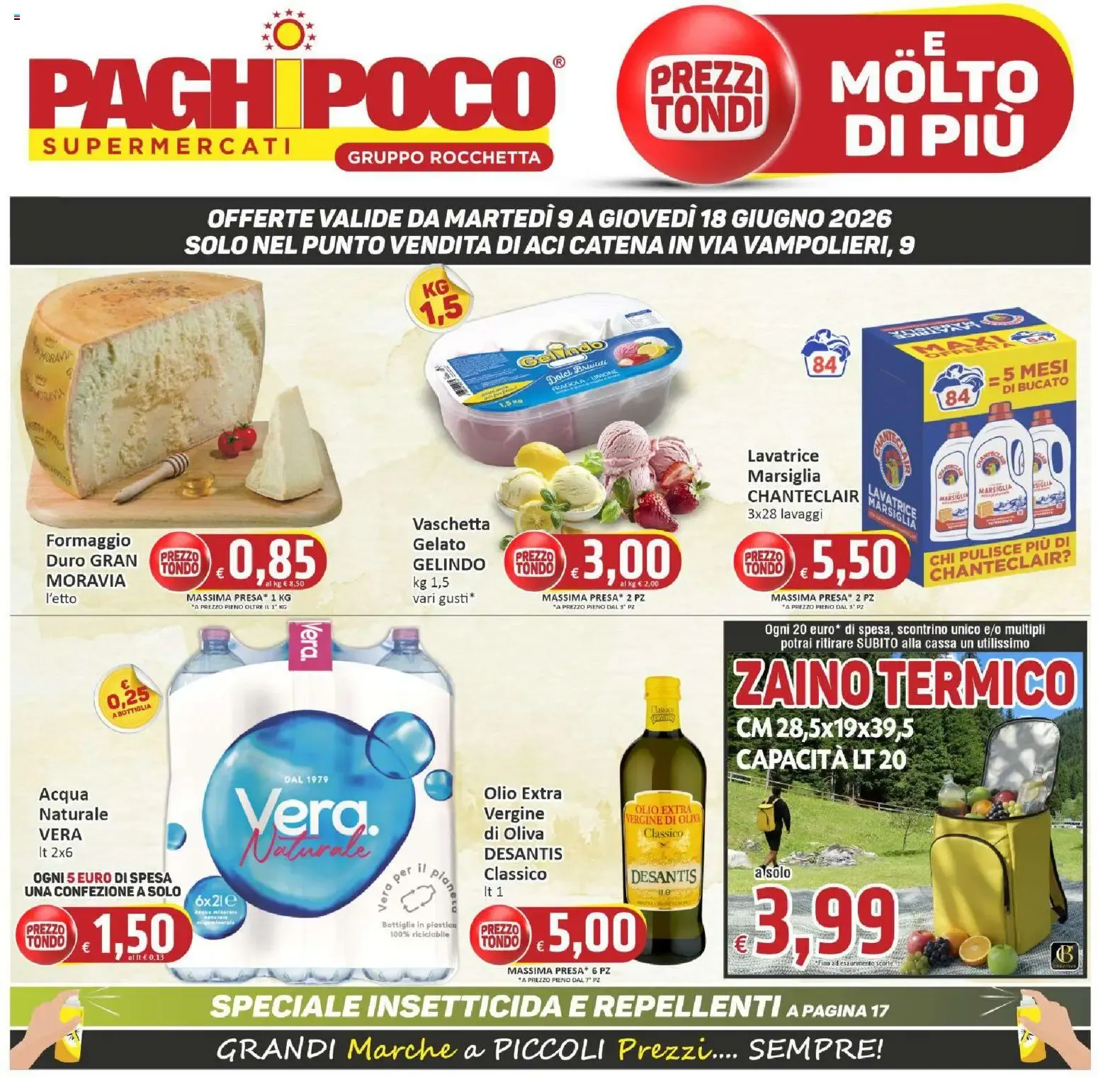 Nuovo Paghi Poco volantino dal 09/06/2026 > offerte anteprima 🛍️ da 9 giugno a 18 giugno di 2026 - Pagina del volantino 1