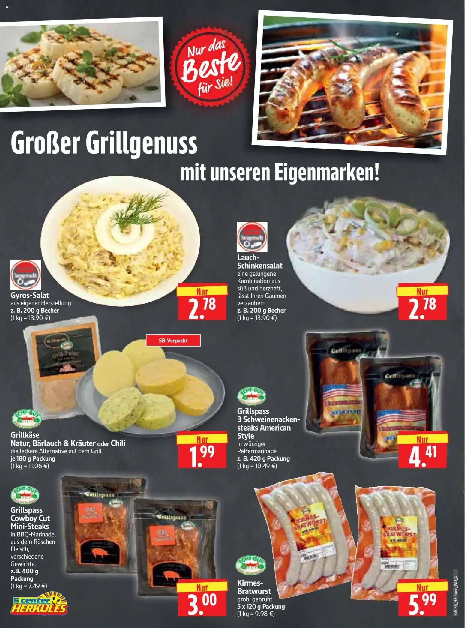 HERKULES Prospekt (ab 24.08.2026) zum Blättern von 24. August bis 29. August 2026 - Prospekt seite 4