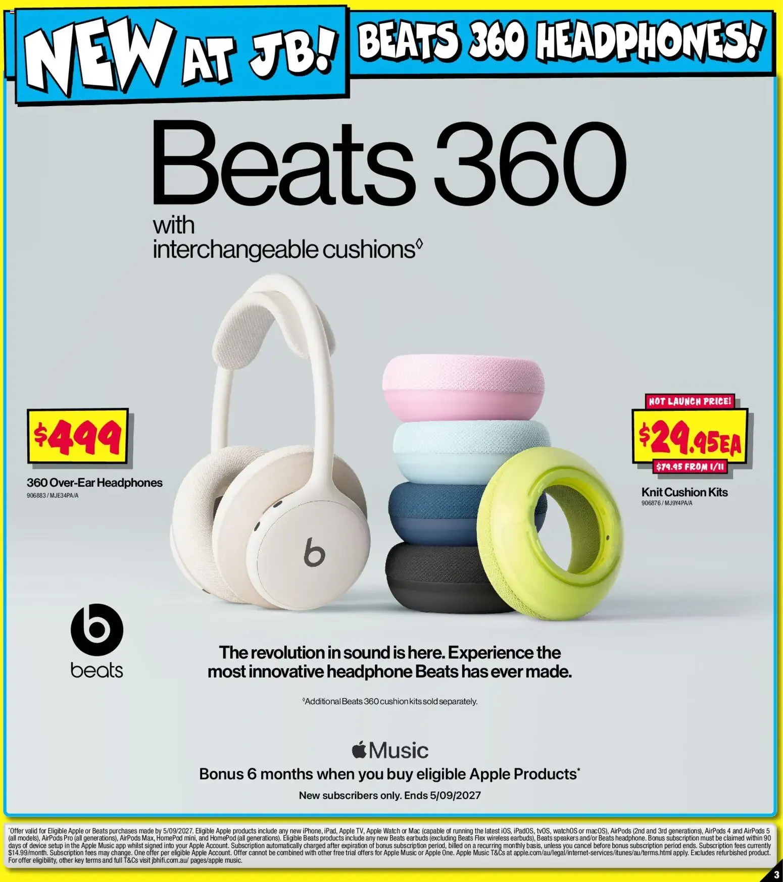 JB Hi-Fi catalogue - 15/10/2026 > weekly / monthly specials - Catalogue valid from 15 October to 28 October 2026 - page 3