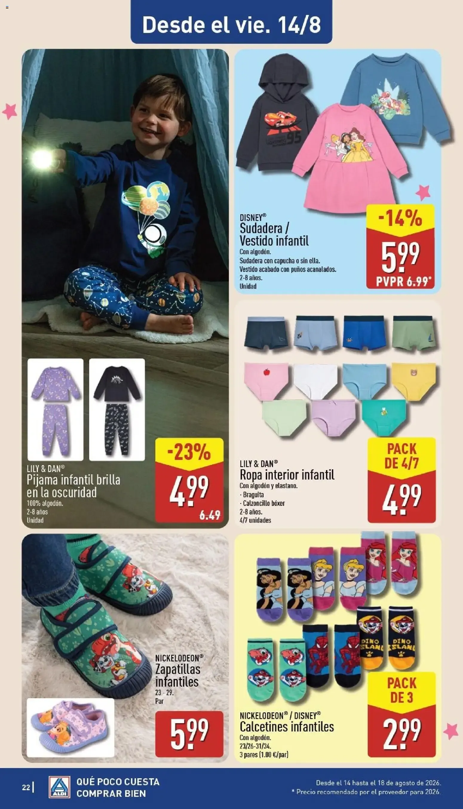 Catálogo de Aldi: Frescura a precios para tirarse a la piscina. 10 de agosto al 16 de agosto 2026 - Página 22