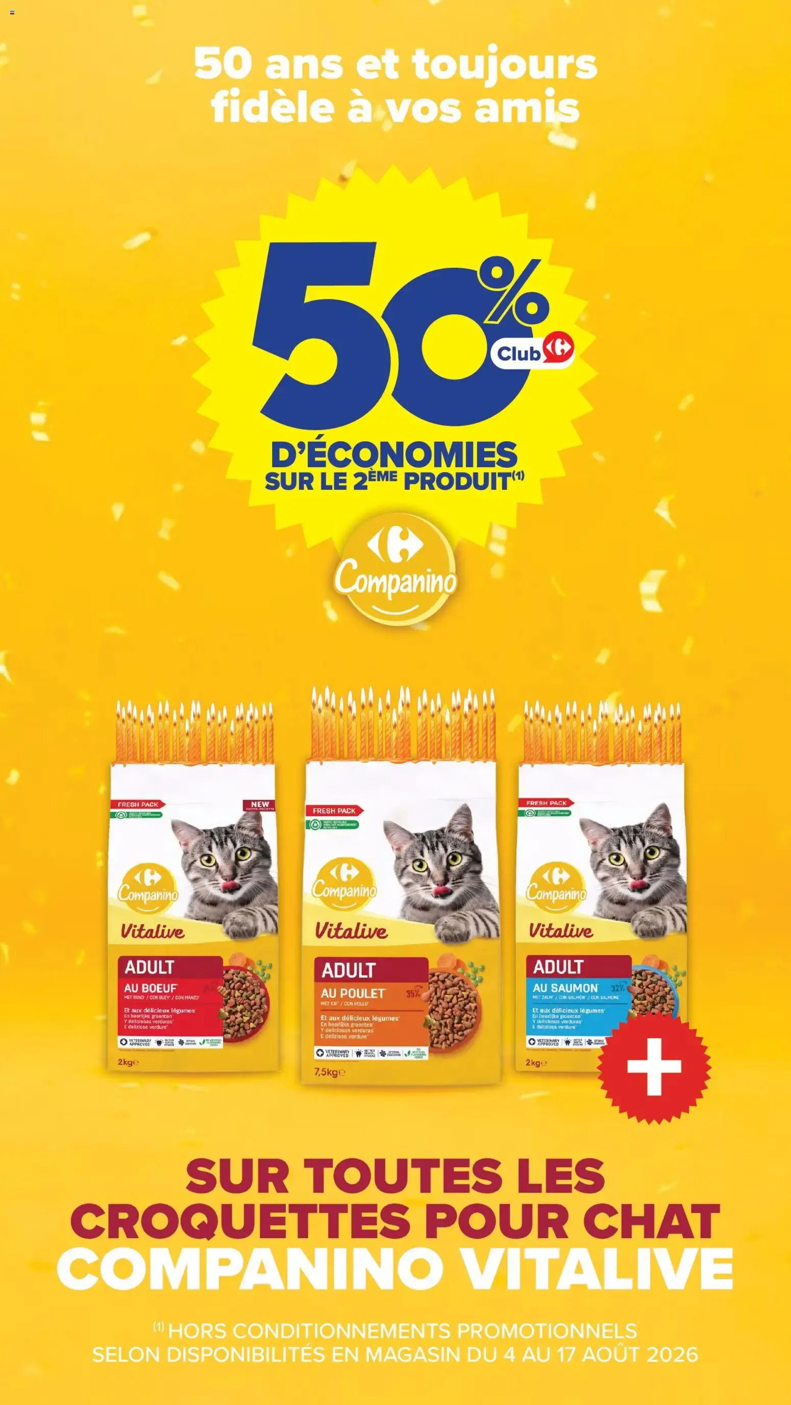 Carrefour Market Découvrez la marque carrefour companino à partir du 04/08/2026 - promo en ligne du 4 août au 7 septembre 2026 - Catalogue page 11