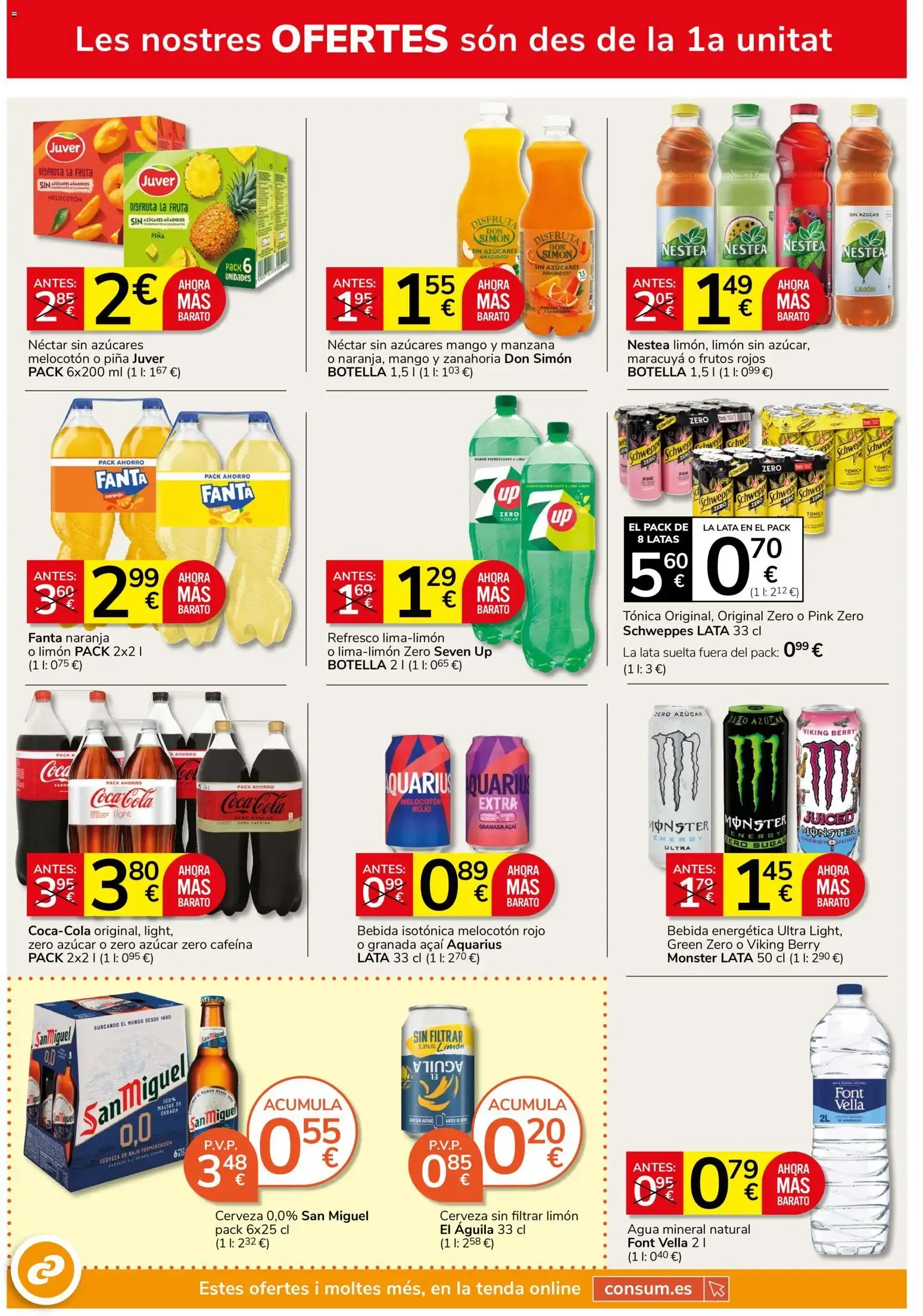 Catálogo de Consum folleto 23/07/2026 - 26/08/2026 23 de julio al 26 de agosto 2026 - Página 14