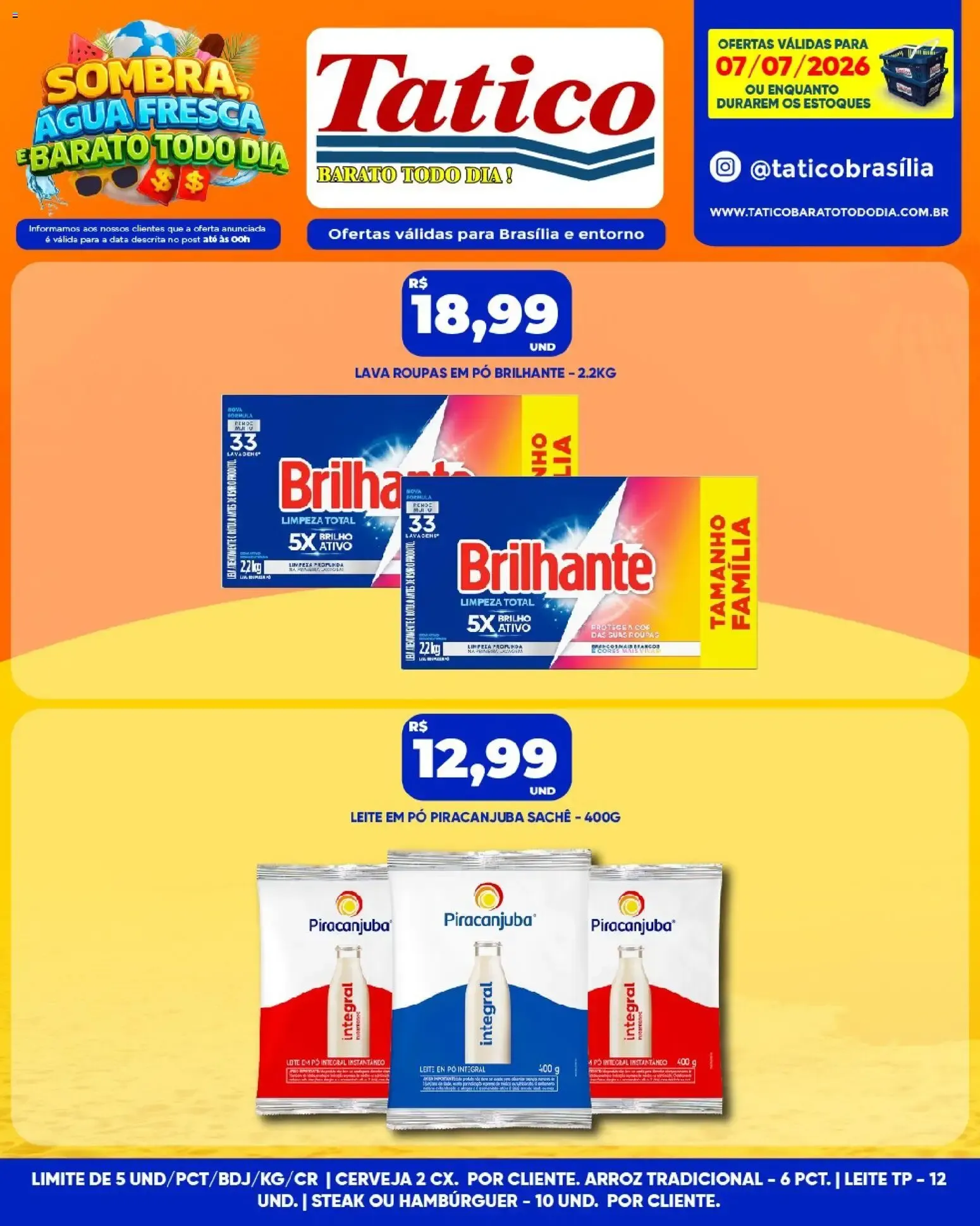 Encarte de Tatico ofertas do Dia de 08/07/2026 | Promoções Online 8 de julho até 8 de julho 2026 - Pagina 34