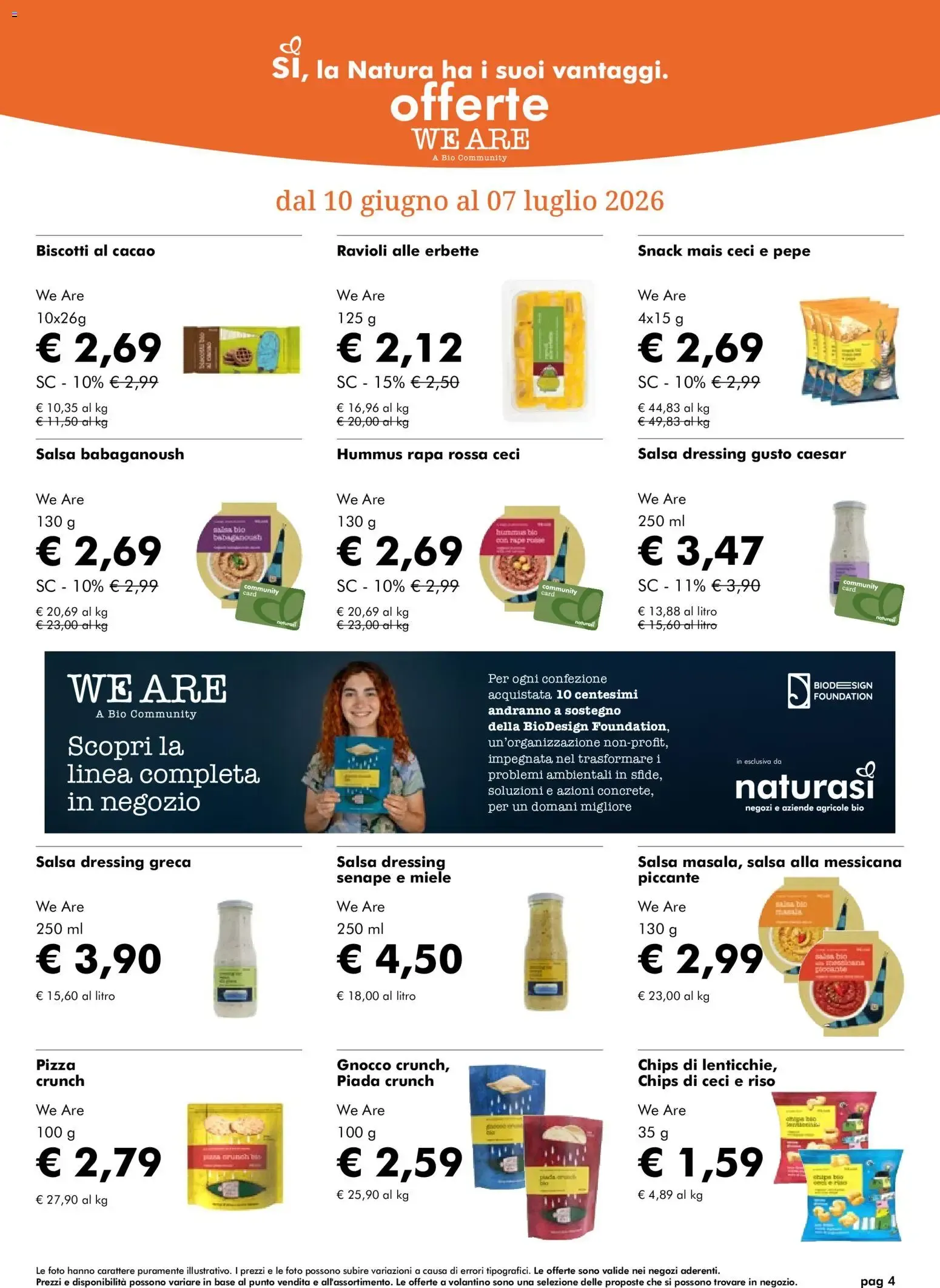 NaturaSì Offerte Giugno 2026 da 10 giugno a 7 luglio di 2026 - Pagina del volantino 4