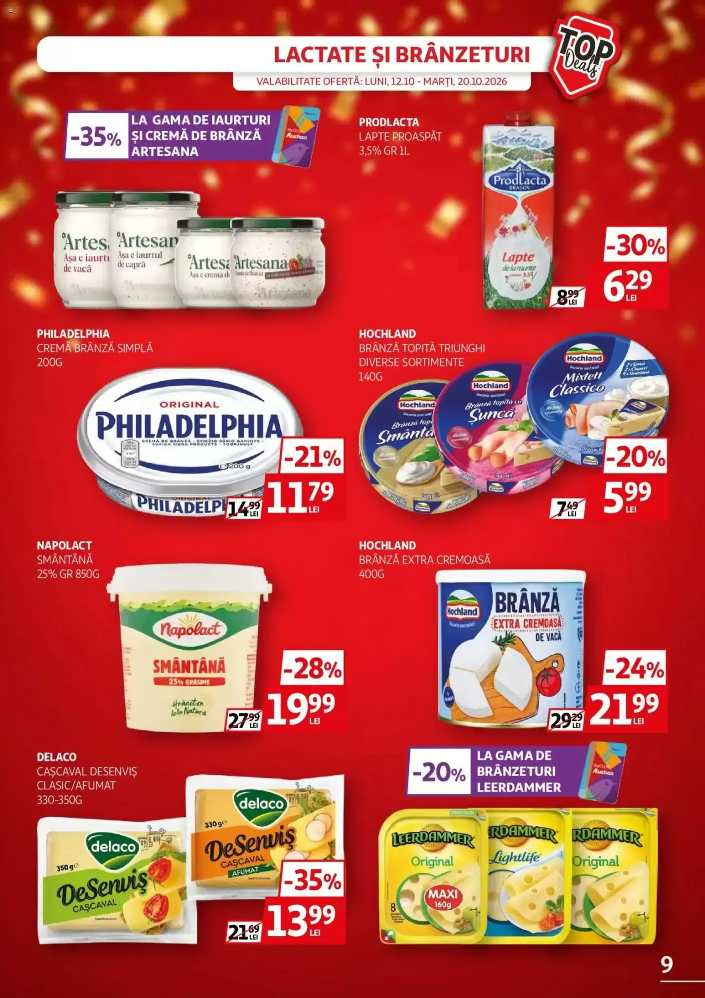 Catalog Catalog Auchan de la 12 octombrie până la 20 octombrie 2026 - Revista Pagina 9