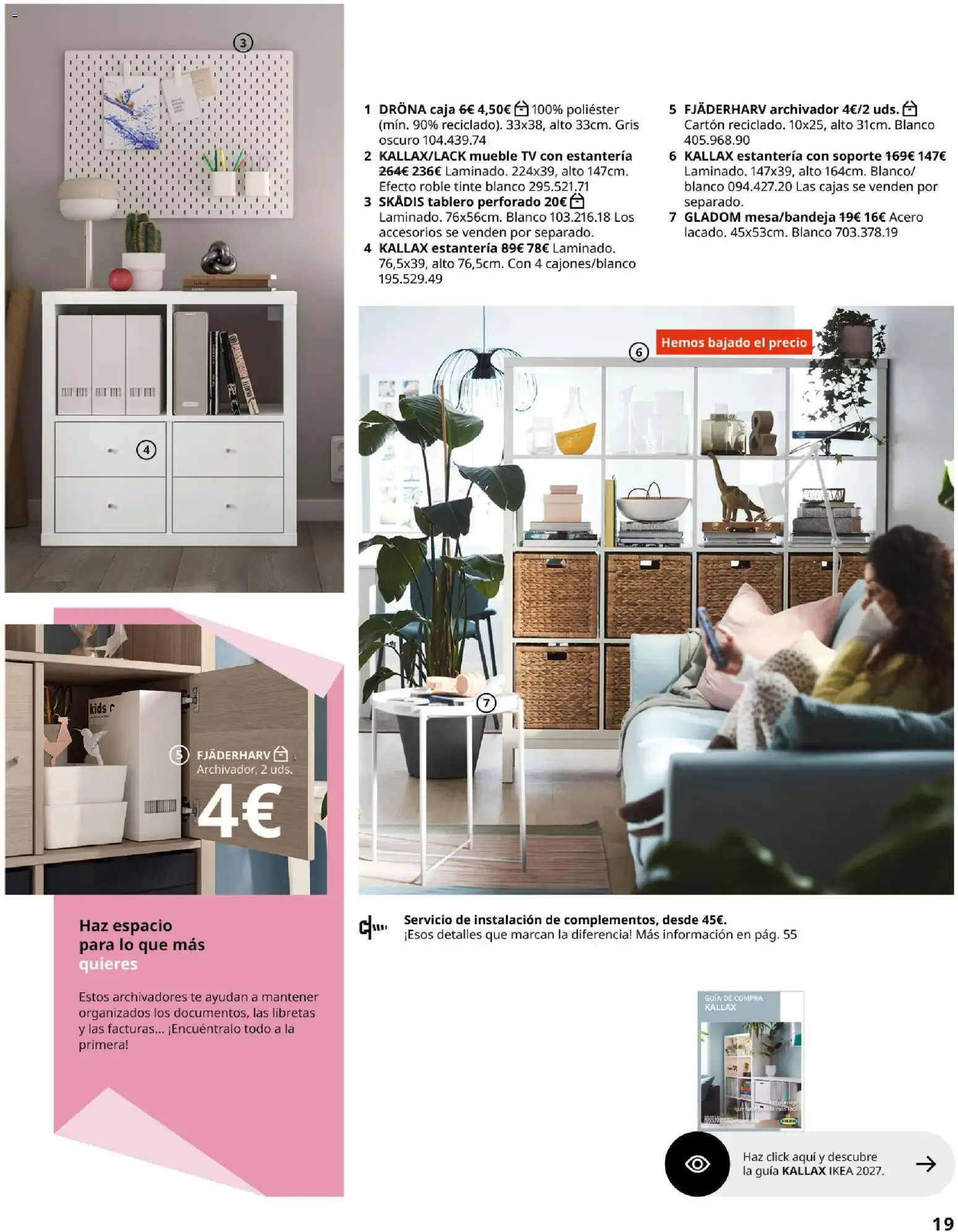 Catálogo de IKEA - Haz espacio para lo que más quieres del 01/09/2026 1 de septiembre al 31 de enero 2027 - Página 19