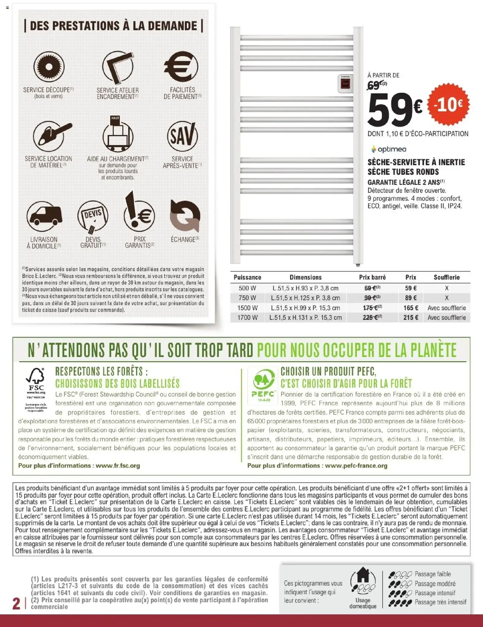 Brico E.Leclerc Arrivages bricolage à partir du 25/08/2026 - promo en ligne du 25 août au 12 septembre 2026 - Catalogue page 2