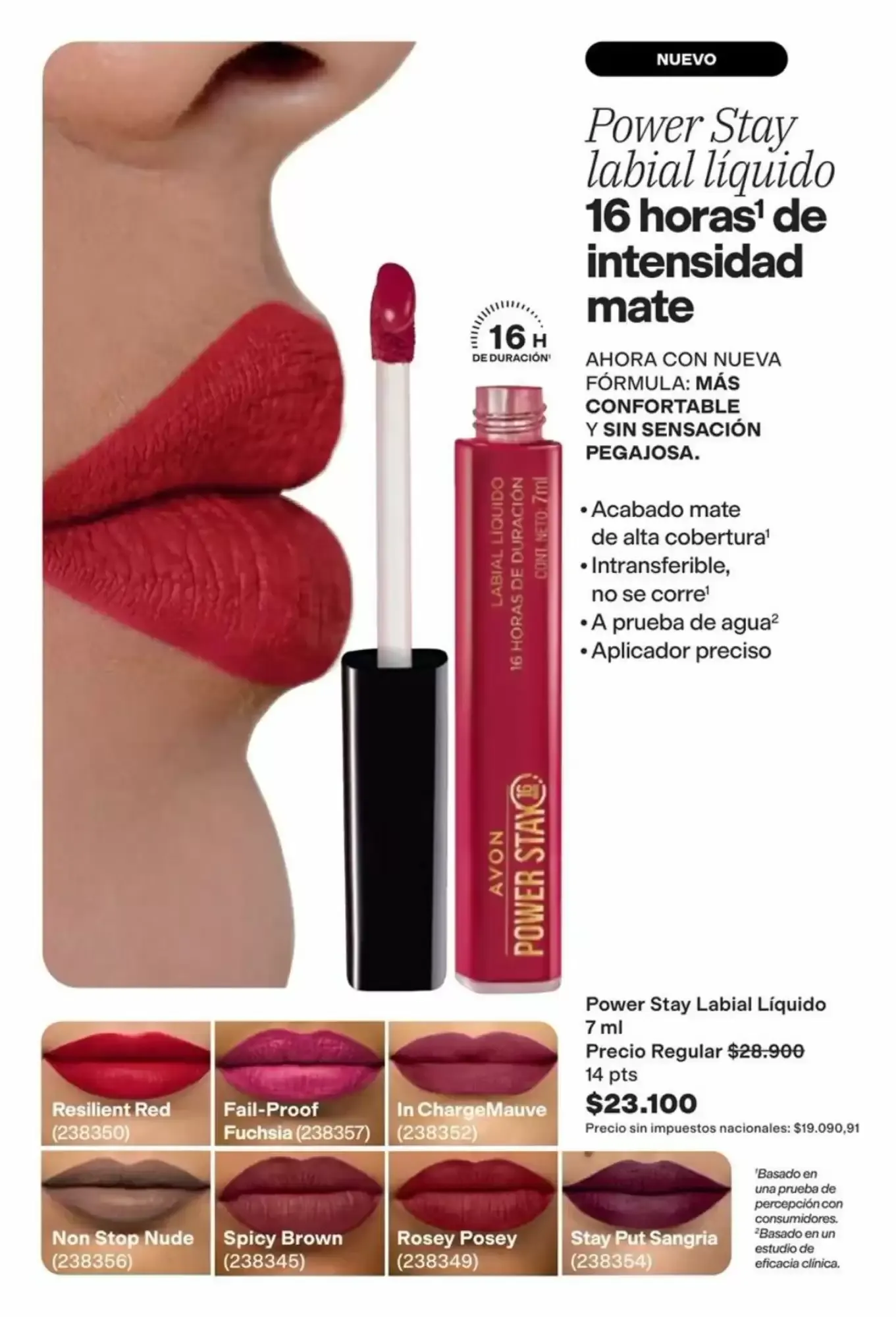 Ofertas de Tu primer sérum labial Avon con péptidos 12 de octubre al 27 de octubre 2026 - Página 21 del catálogo