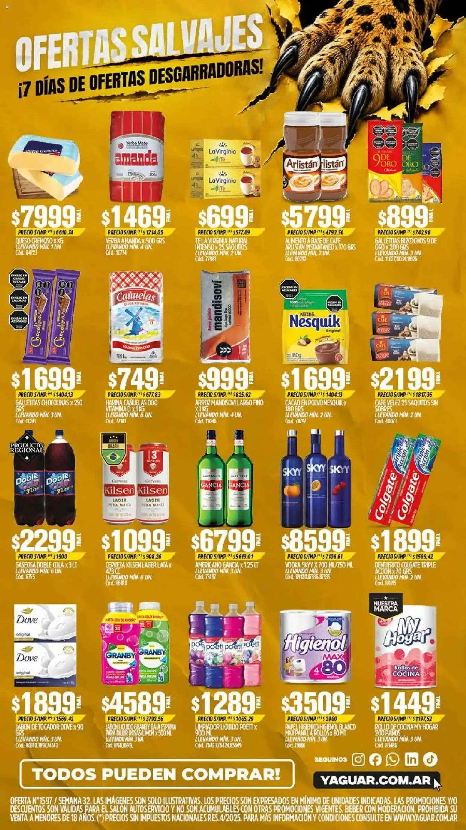 Ofertas de Yaguar - Oferta Semanal Córdoba del 03/08/2026 - 09/08/2026 3 de agosto al 9 de agosto 2026 - Página 2 del catálogo