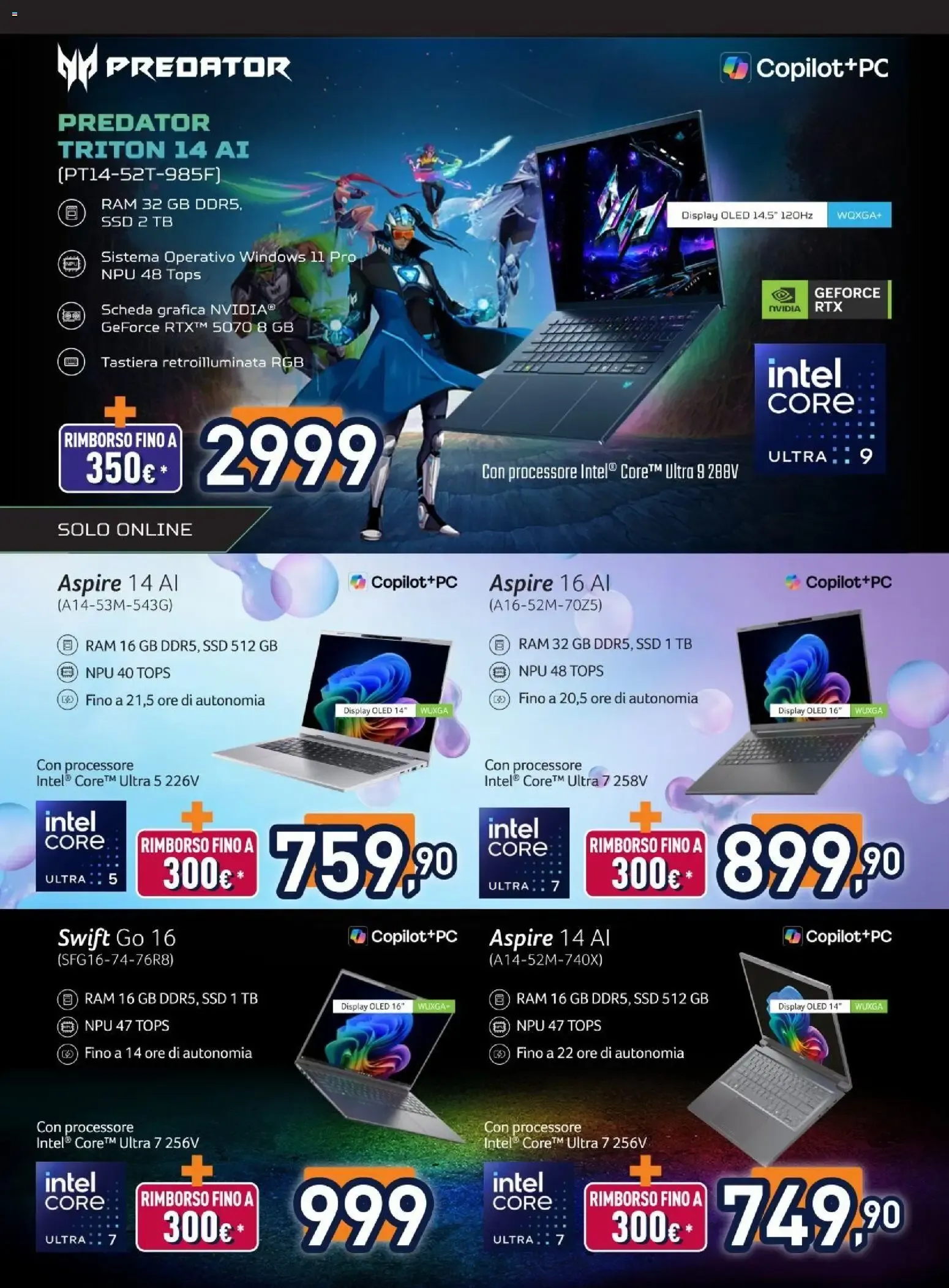 uninews - Speciale Acer Aspire Lite 15 da 24 agosto a 6 settembre di 2026 - Pagina del volantino 3