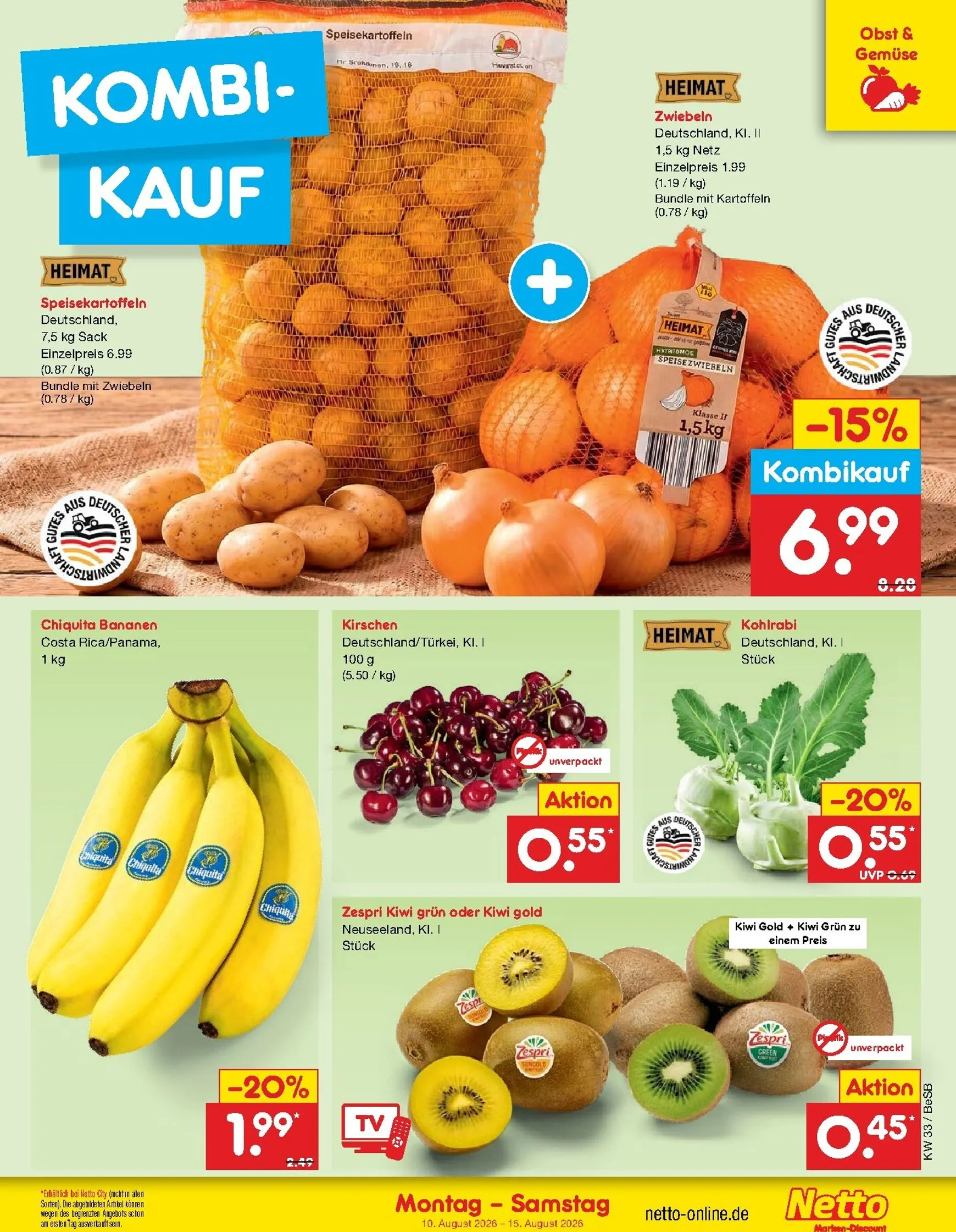 Netto Marken Discount Prospekt nächste Woche – von Montag 10.08.2026 bis Samstag 15.08.2026 von 10. August bis 15. August 2026 - Prospekt seite 12