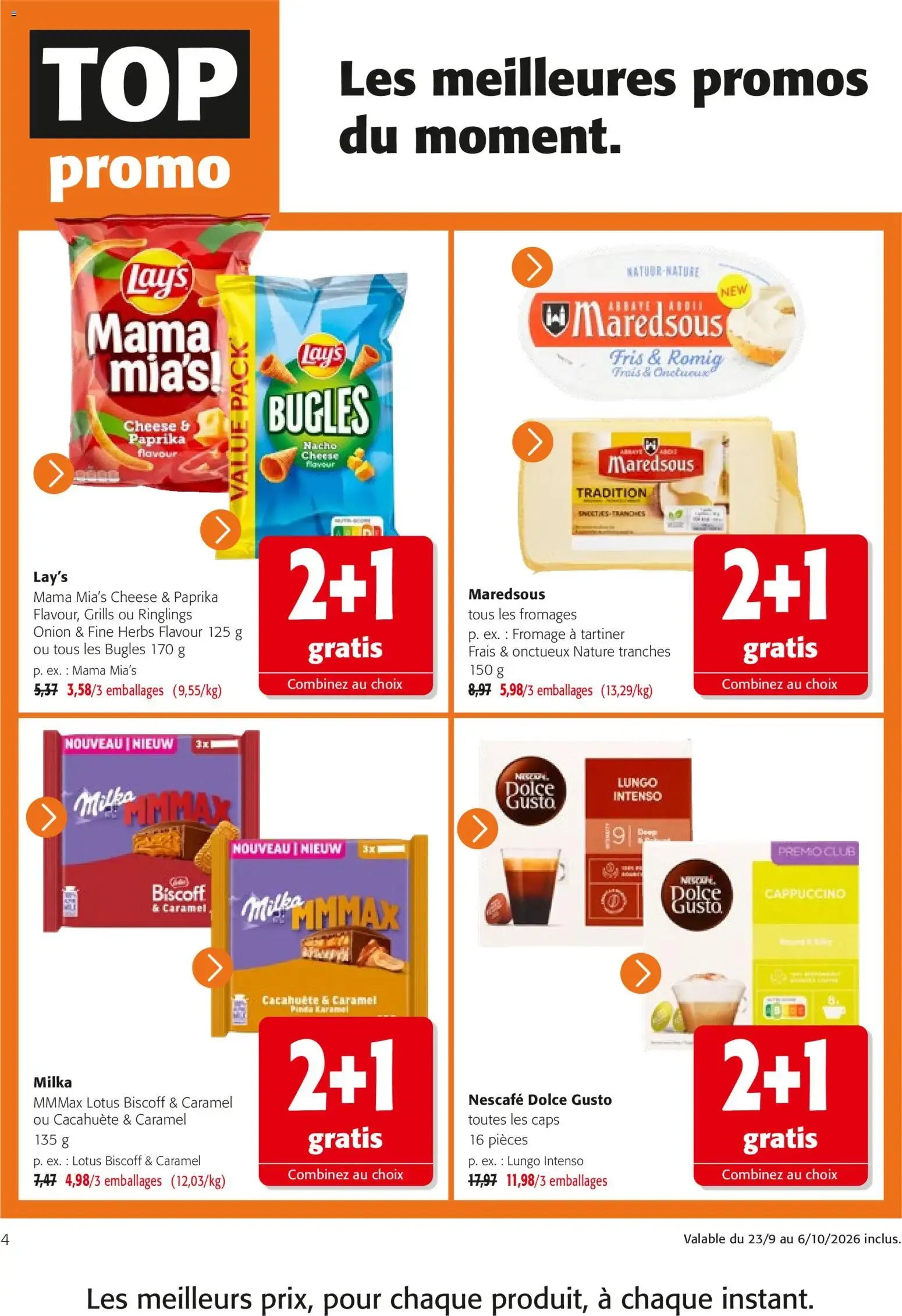 Colruyt catalogue à partir du 23/09/2026 - promo en ligne du 23 septembre au 6 octobre 2026 - Catalogue page 4