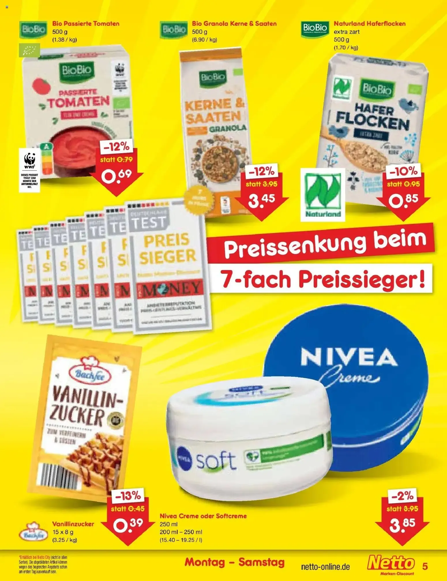 Netto Marken-Discount Prospekt Kremmen (ab 22.06.2026) » Angebote von 22. Juni bis 27. Juni 2026 - Prospekt seite 7