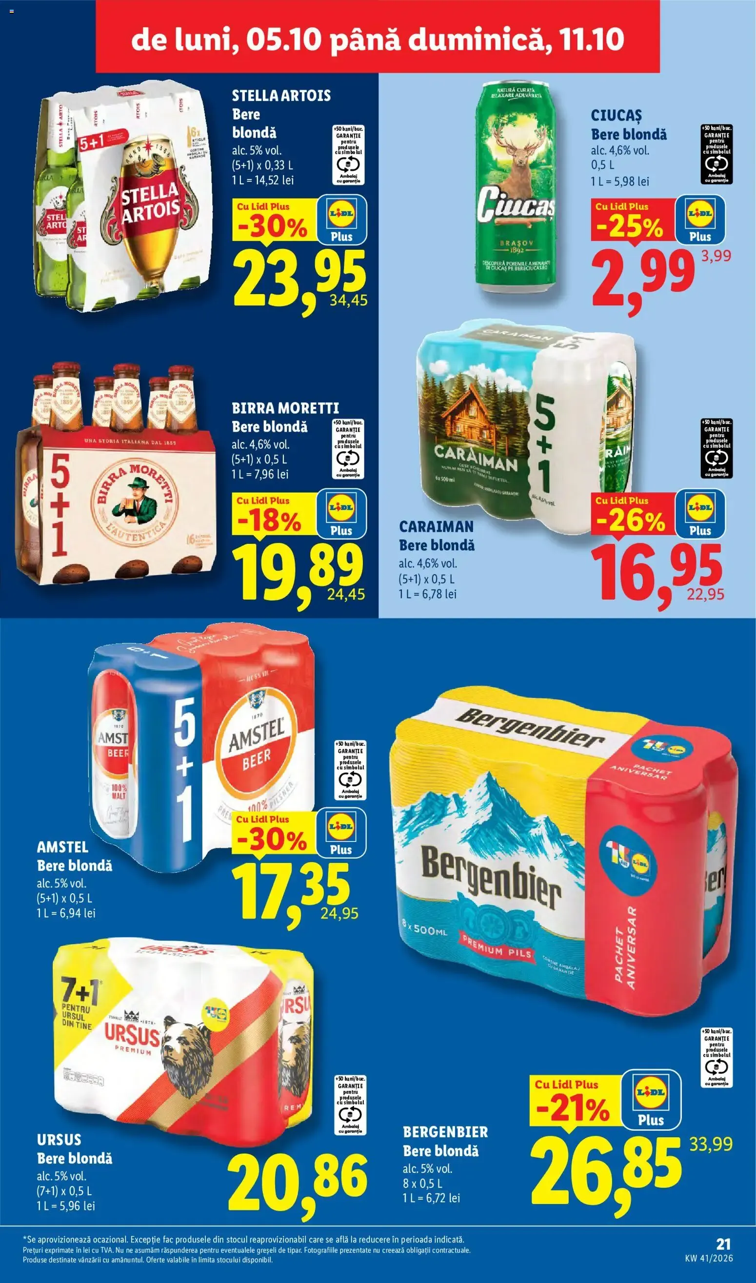 Catalog Catalog LIDL 05.10.2026 - Oferta și Revista online de la 5 octombrie până la 11 octombrie 2026 - Revista Pagina 21
