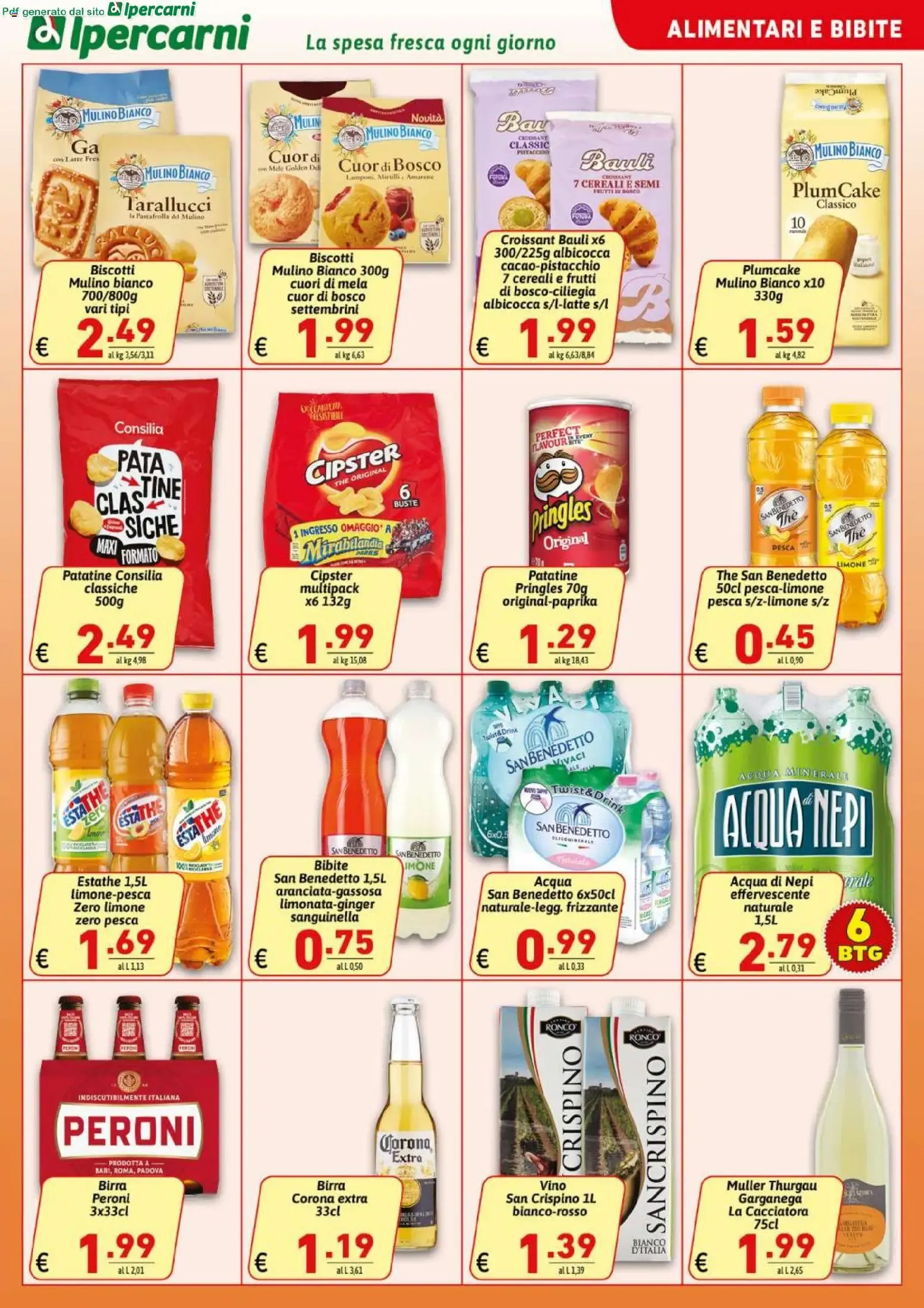 Ipercarni volantino dal 12/08/2026 - online Offerte da 12 agosto a 20 agosto di 2026 - Pagina del volantino 13