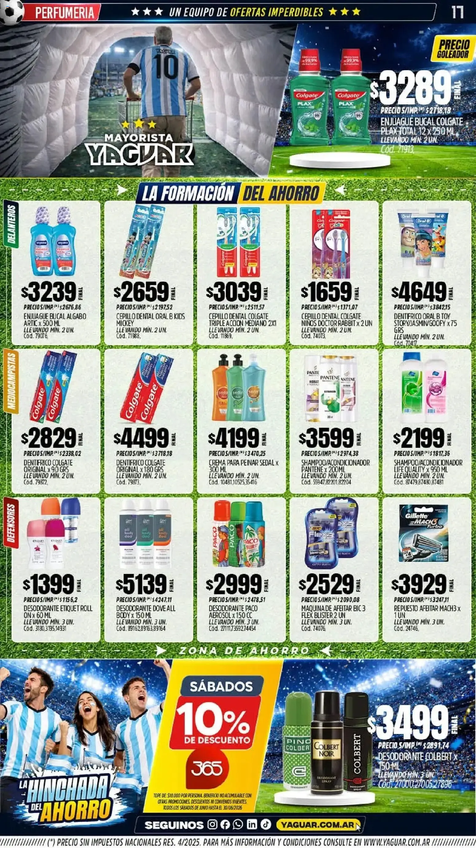 Ofertas de Mayorista Yaguar - La Hinchada del Ahorro 15 de junio al 21 de junio 2026 - Página 17 del catálogo