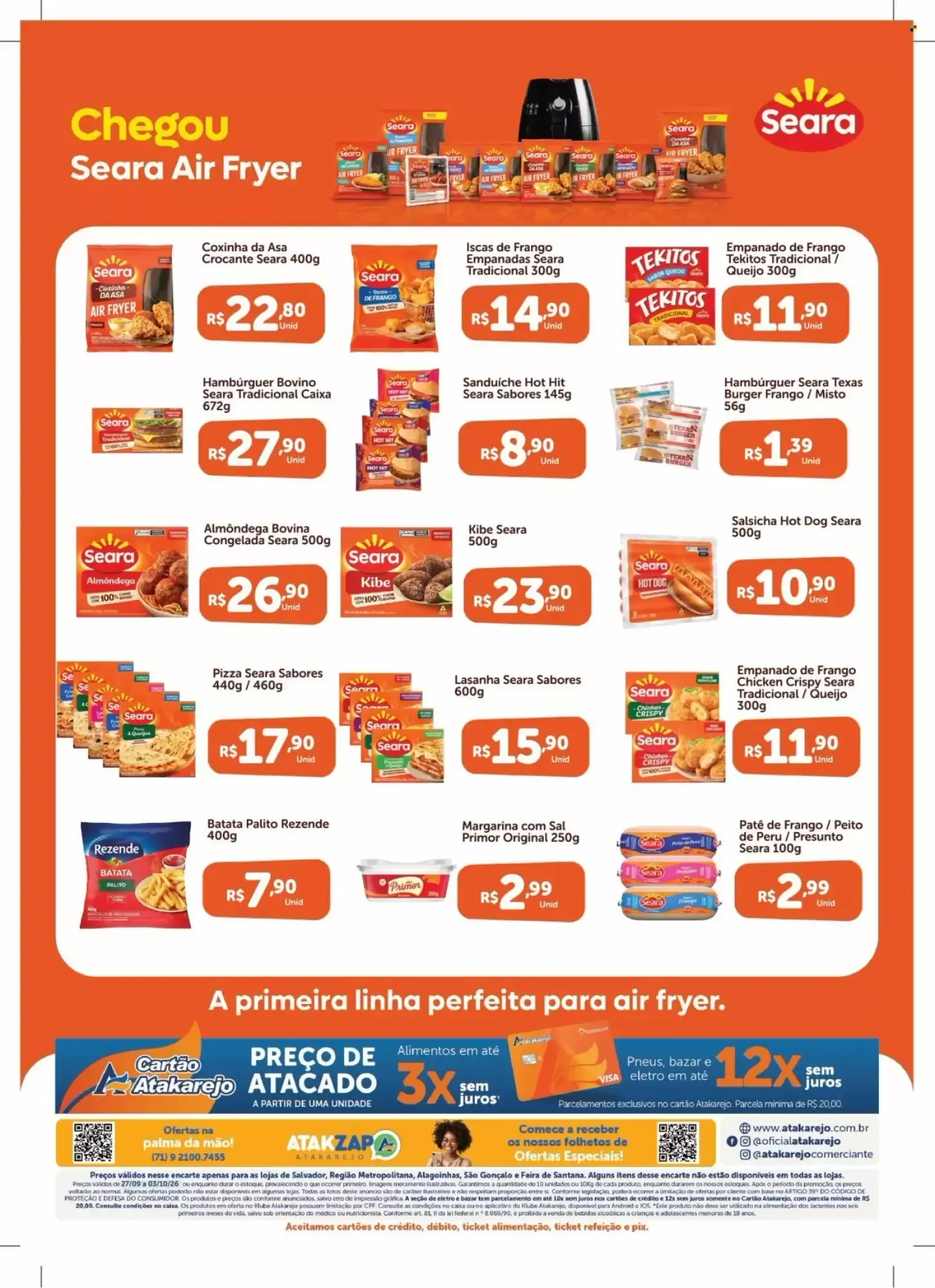 Encarte de Atakarejo - Ofertas Seara Air Fryer 27 de setembro até 3 de outubro 2026 - Pagina 2