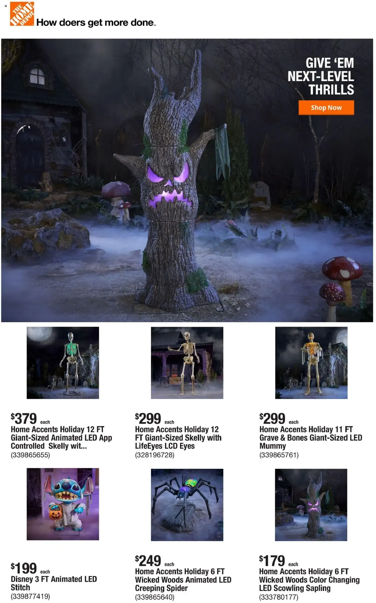 Home Depot Halloween Decorations
