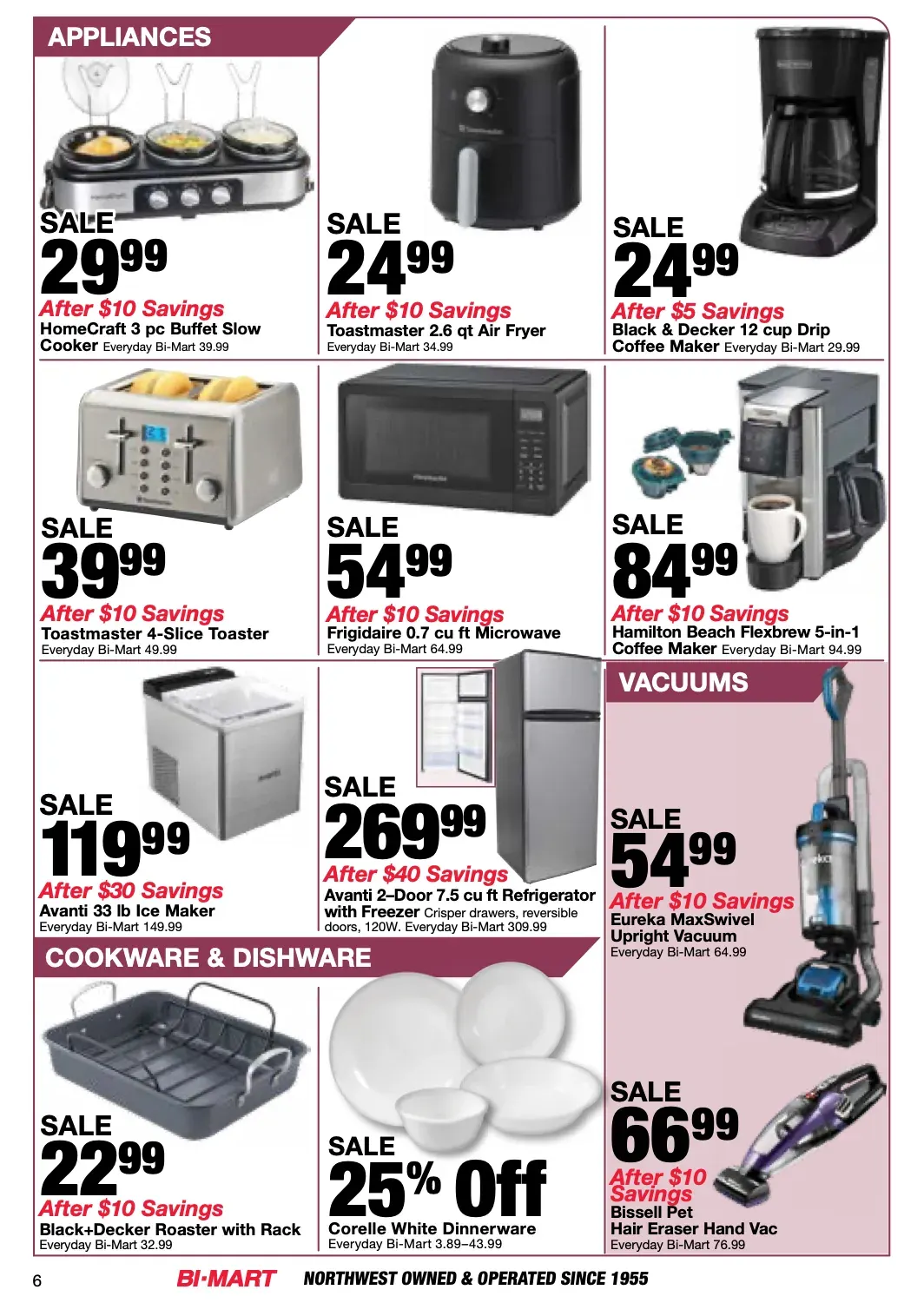 Weekly ad Current Bi-Mart leaflet valid from Tuesday 10/27/2026 to Monday 11/09/2026 from October 27 to November 9 2026 - Page 6