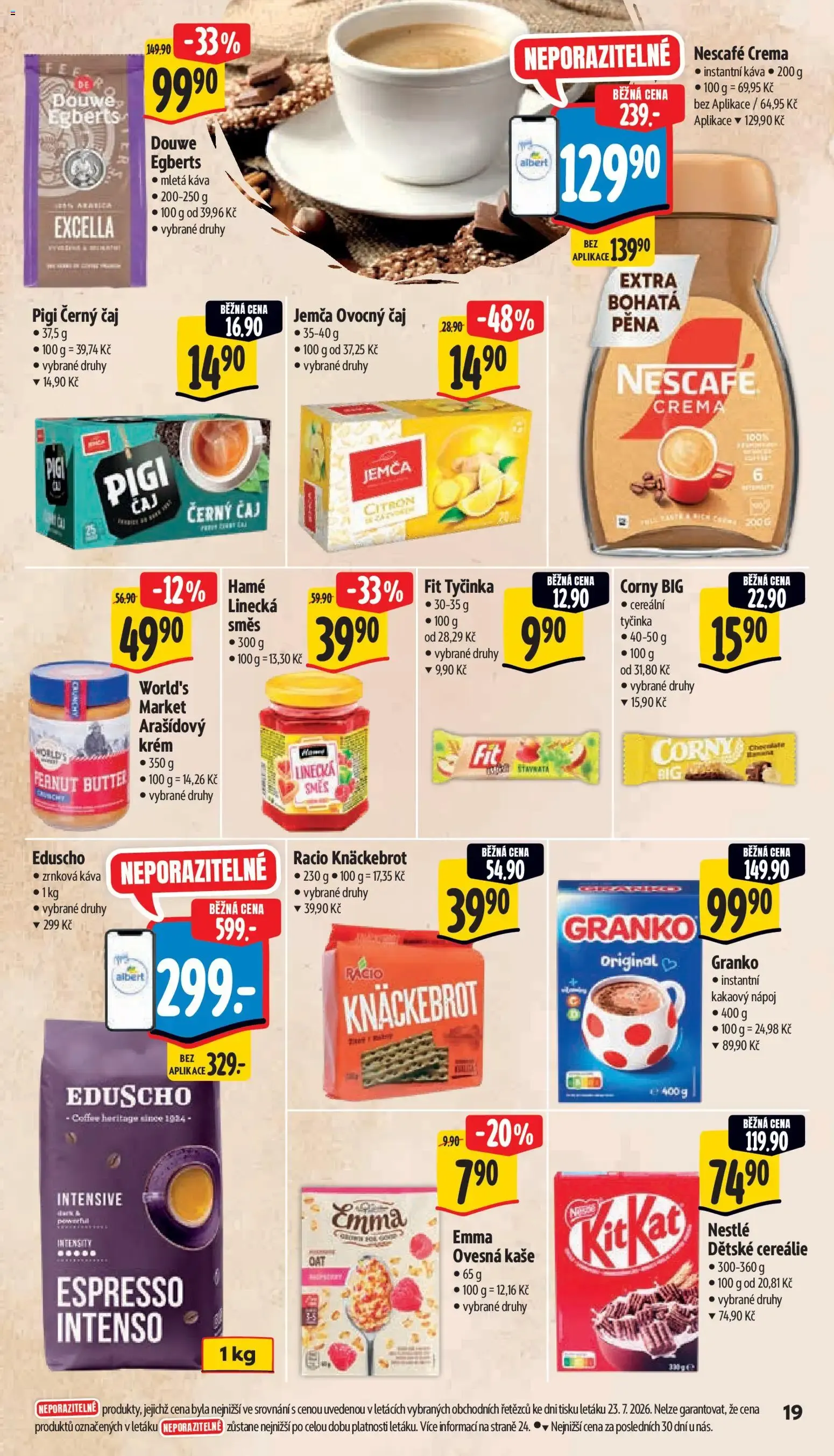 Albert leták - Supermarket - Ostrava od 29.07.2026 - Akční leták - 29. července 4. srpna 2026 - Page 33