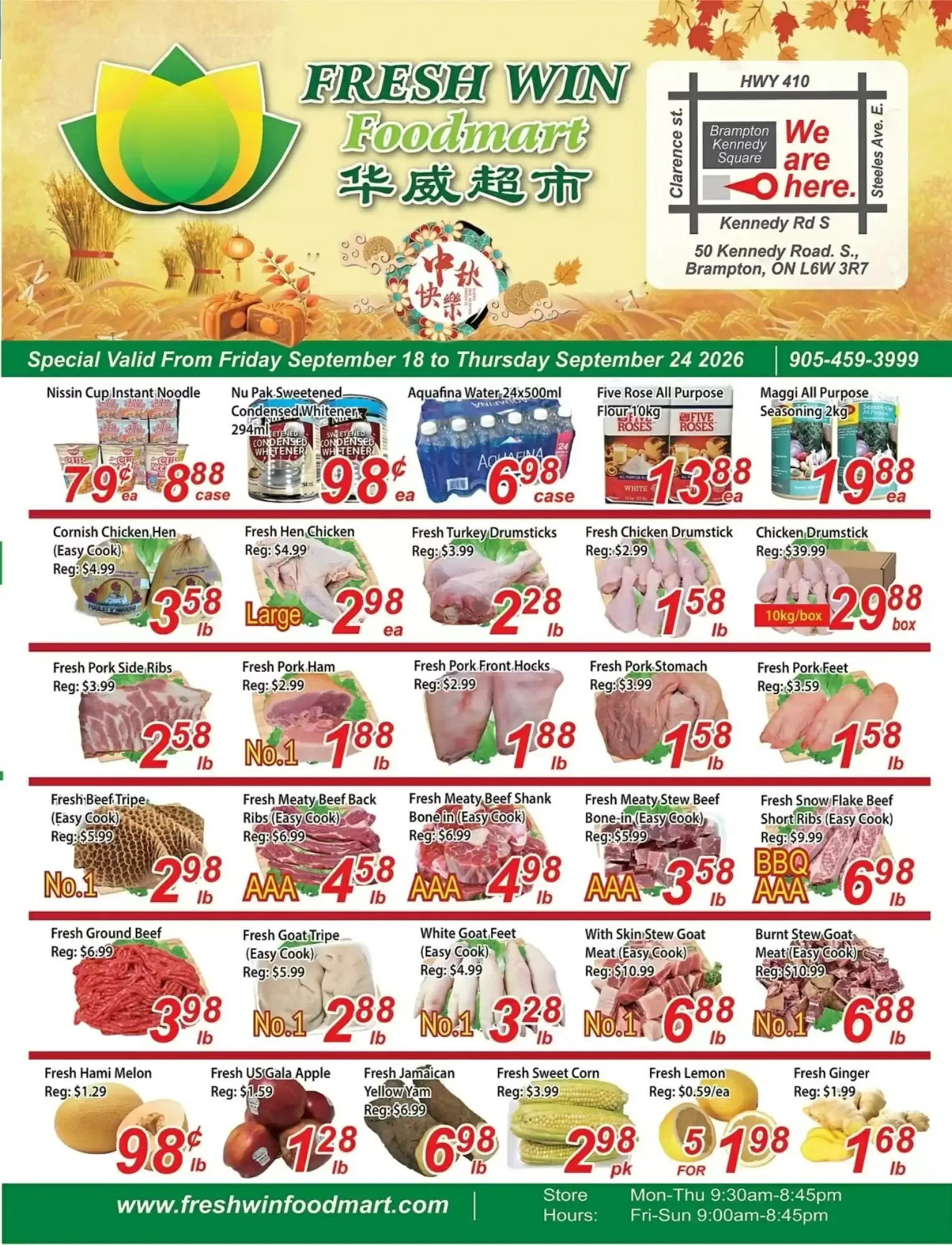 Fresh Win Foodmart flyer week 38
