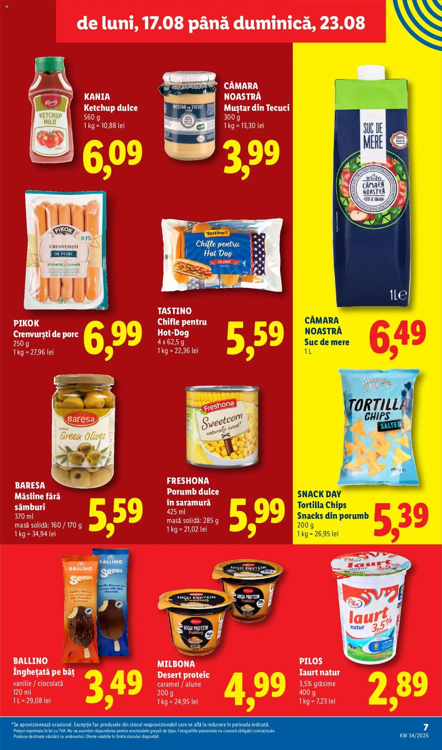 Catalog Catalog LIDL 17.08.2026 - Oferta și Revista online de la 17 august până la 23 august 2026 - Revista Pagina 7
