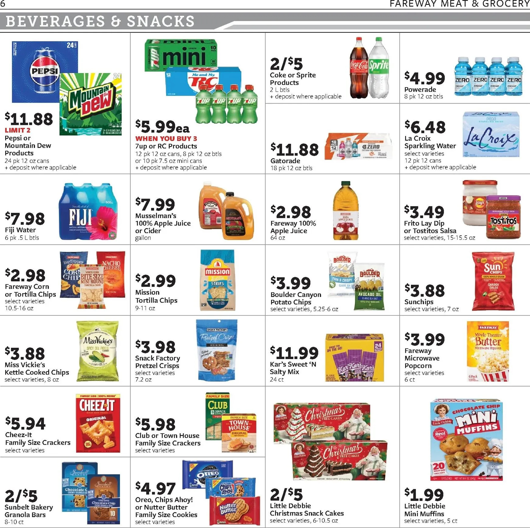 Weekly ad Current Fareway leaflet valid from Monday 10/26/2026 to Saturday 10/31/2026 from October 26 to October 31 2026 - Page 6