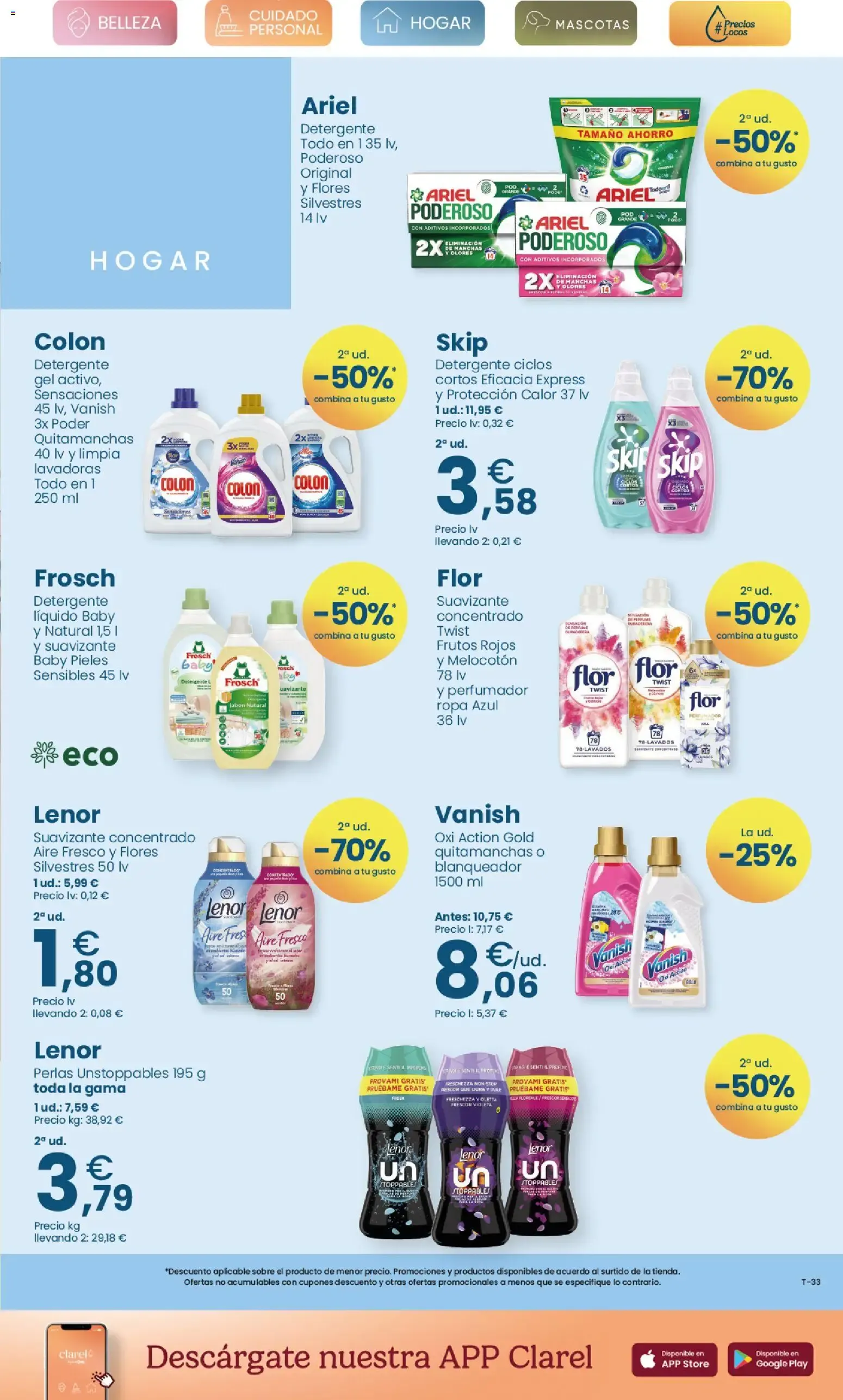 Catálogo de Clarel: Sartenes exclusivas y promociones en belleza 26 de agosto al 8 de septiembre 2026 - Página 11