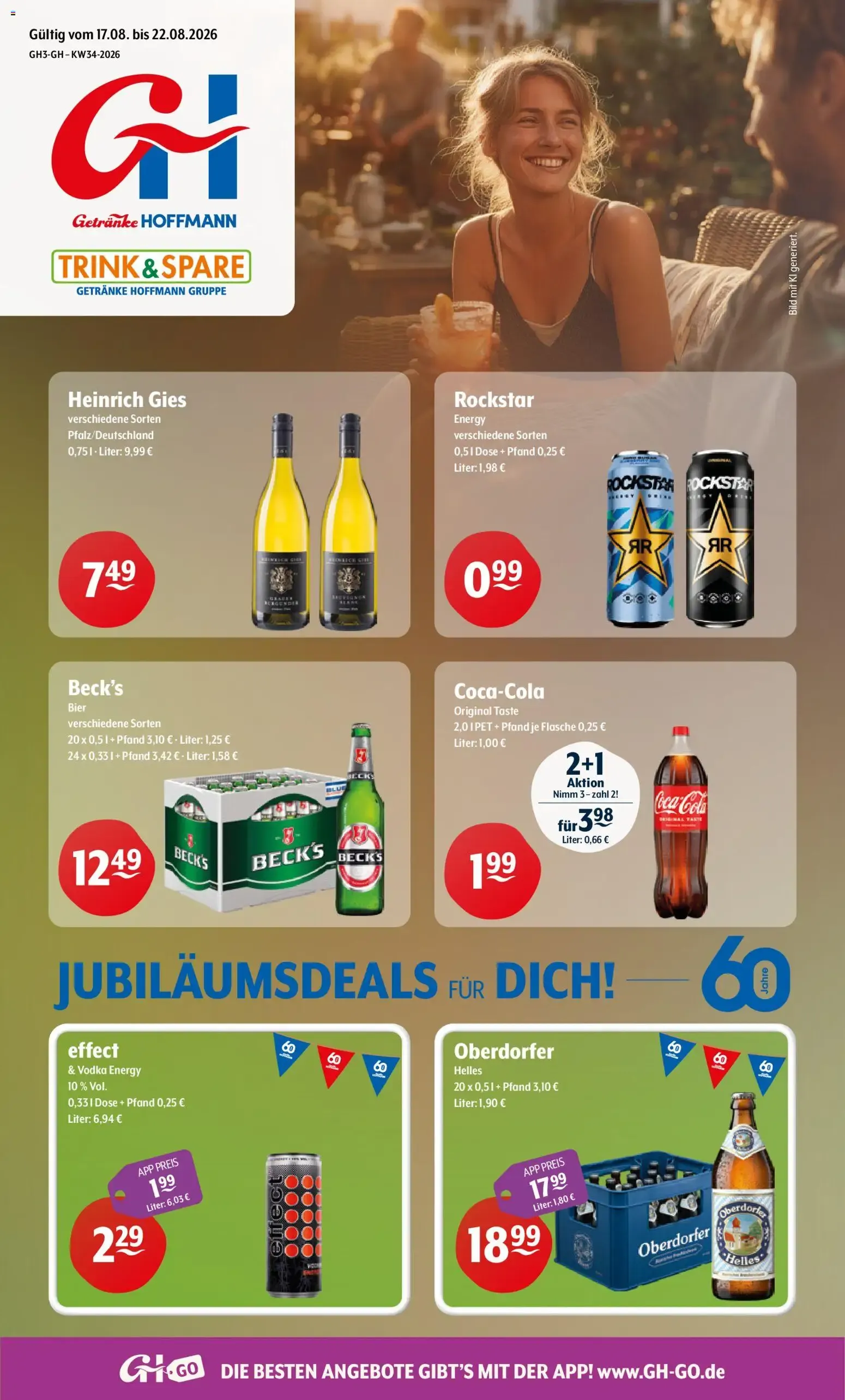 Trink & Spare Jubiläumsdeals