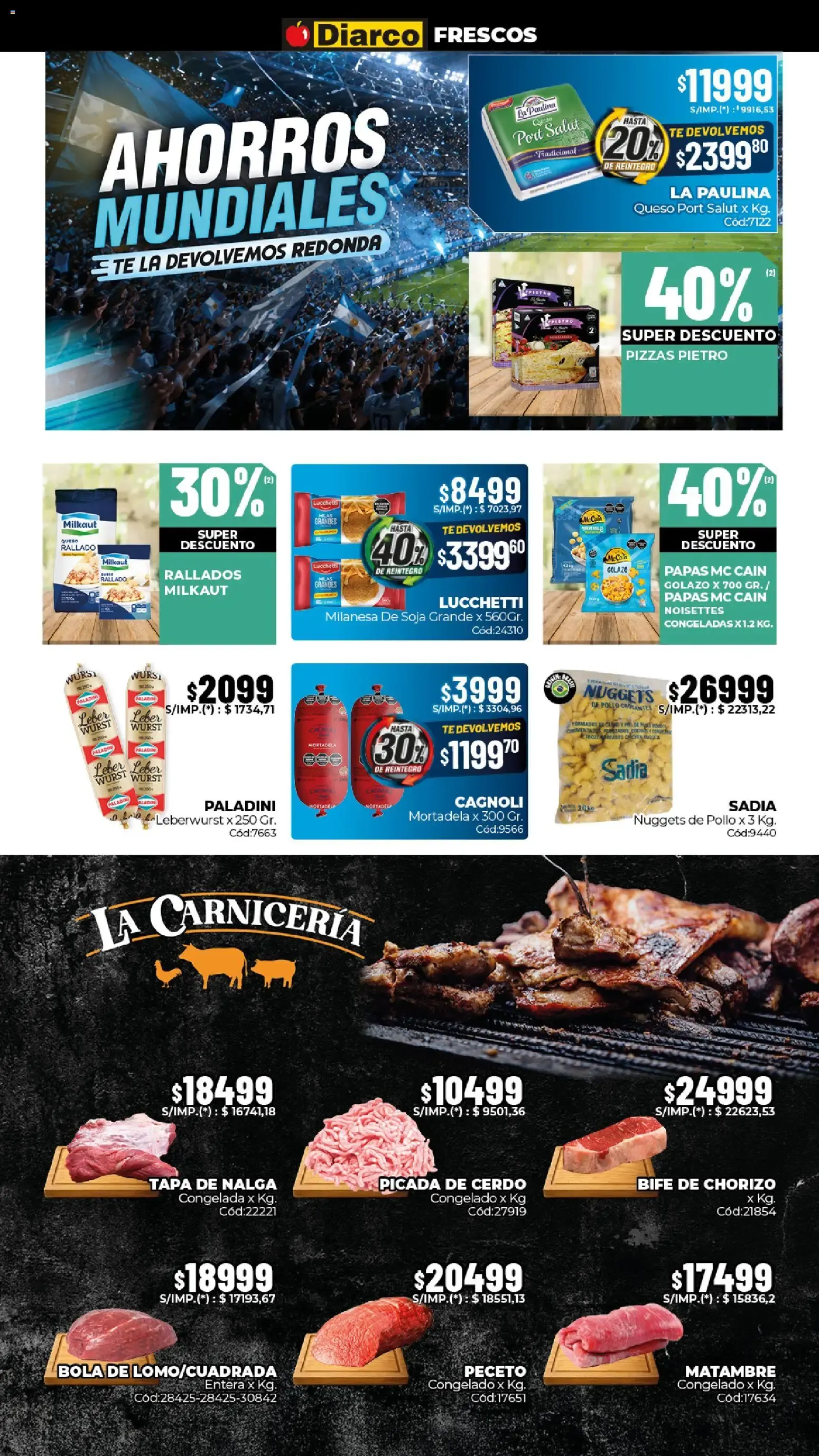 Ofertas de Diarco - Ahorros Mundiales del 22/06/2026 - 26/06/2026 22 de junio al 26 de junio 2026 - Página 9 del catálogo