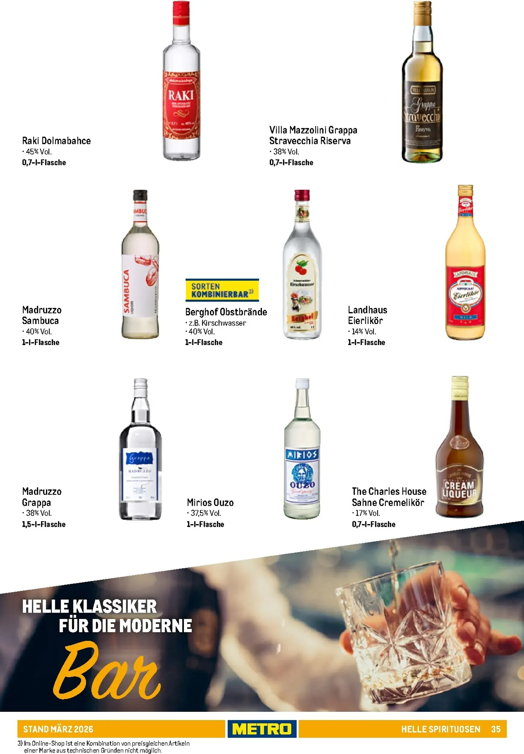 Sortimentskatalog Hauswein: Für jeden Anlass der passende Tropfen von 1. März bis 31. Dezember 2026 - Prospekt seite 35