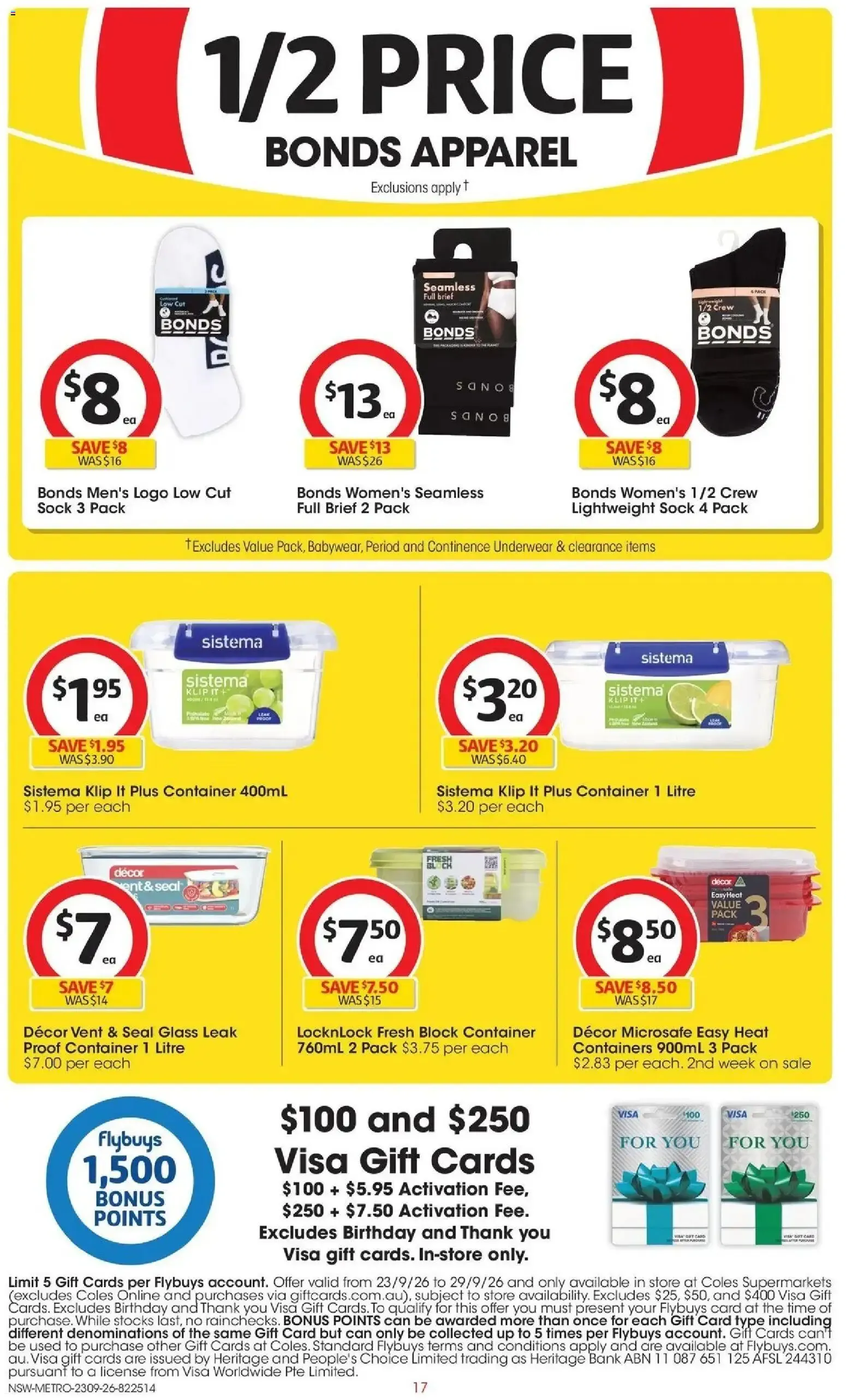 Coles | Footy Fever - Catalogue valid from 23 September to 29 September 2026 - page 17