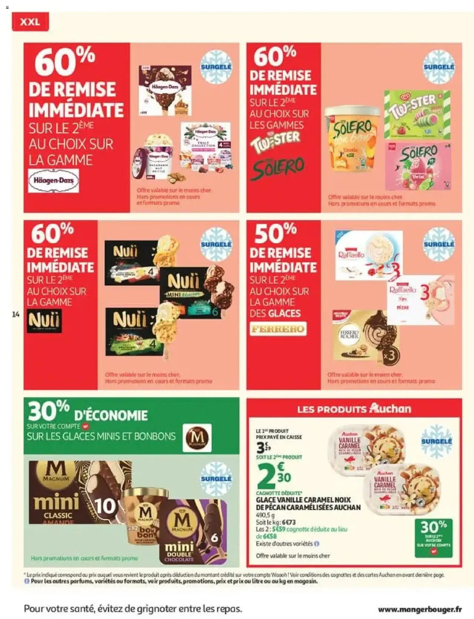 Auchan Promos XXL, rentrée à partir du 21/07/2026 - promo en ligne du 21 juillet au 2 août 2026 - Catalogue page 14