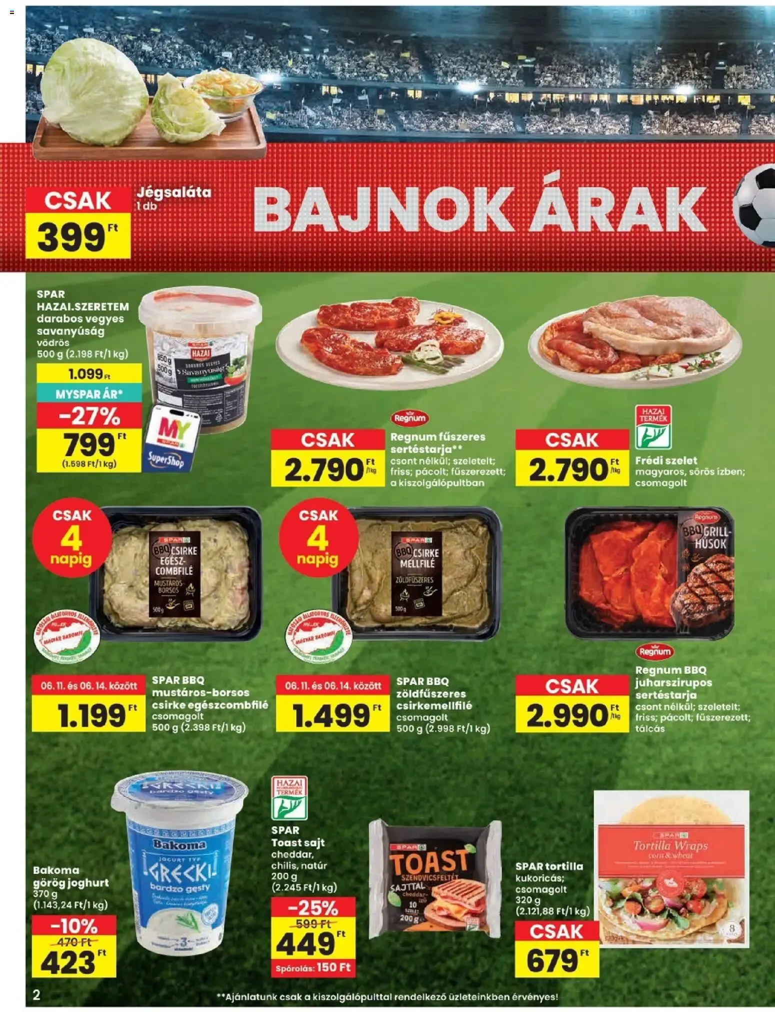 Katalógus Spar: Promociones de cumpleaños y súper precios június 11.-tól június 17.-ig 2026. - Oldal 2