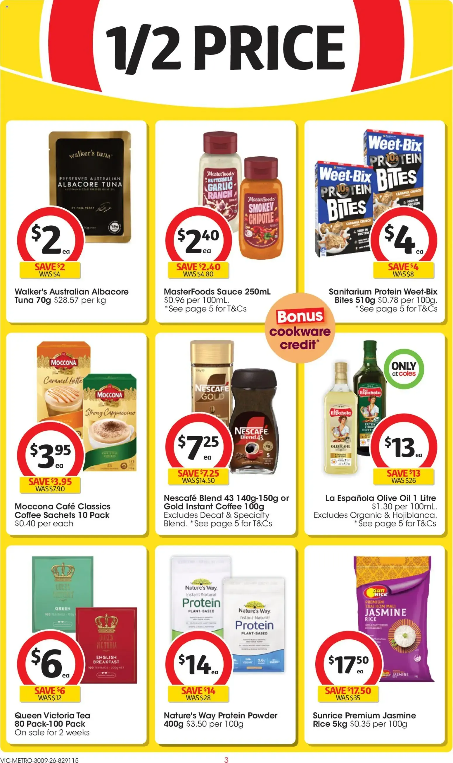 Coles catalogue valid from 30/09/2026 > Online Australia - Catalogue valid from 30 September to 6 October 2026 - page 3