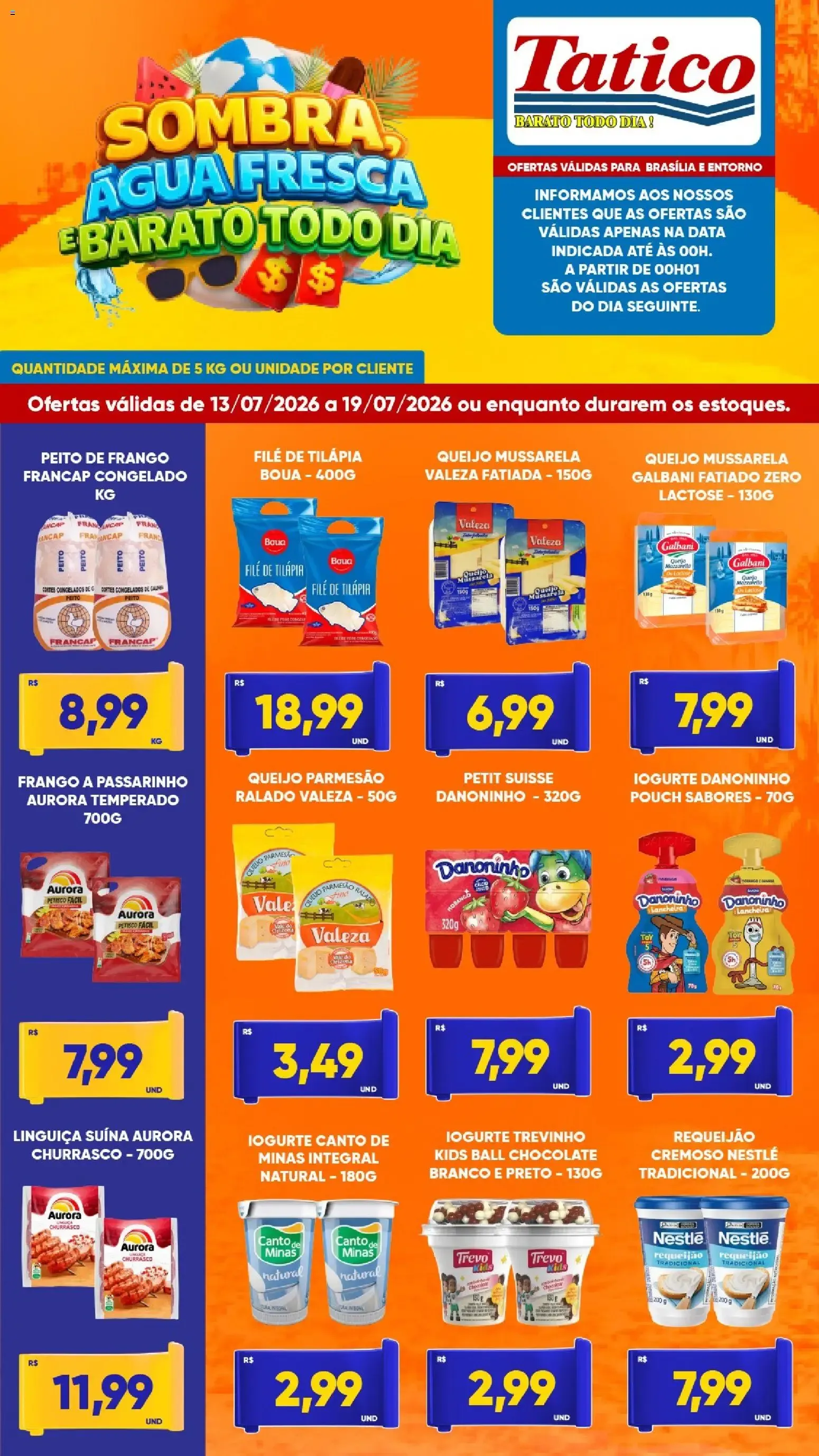 Encarte de Tatico - Ofertas da semana de 13/07/2026 | Promoções Online 13 de julho até 19 de julho 2026 - Pagina 1