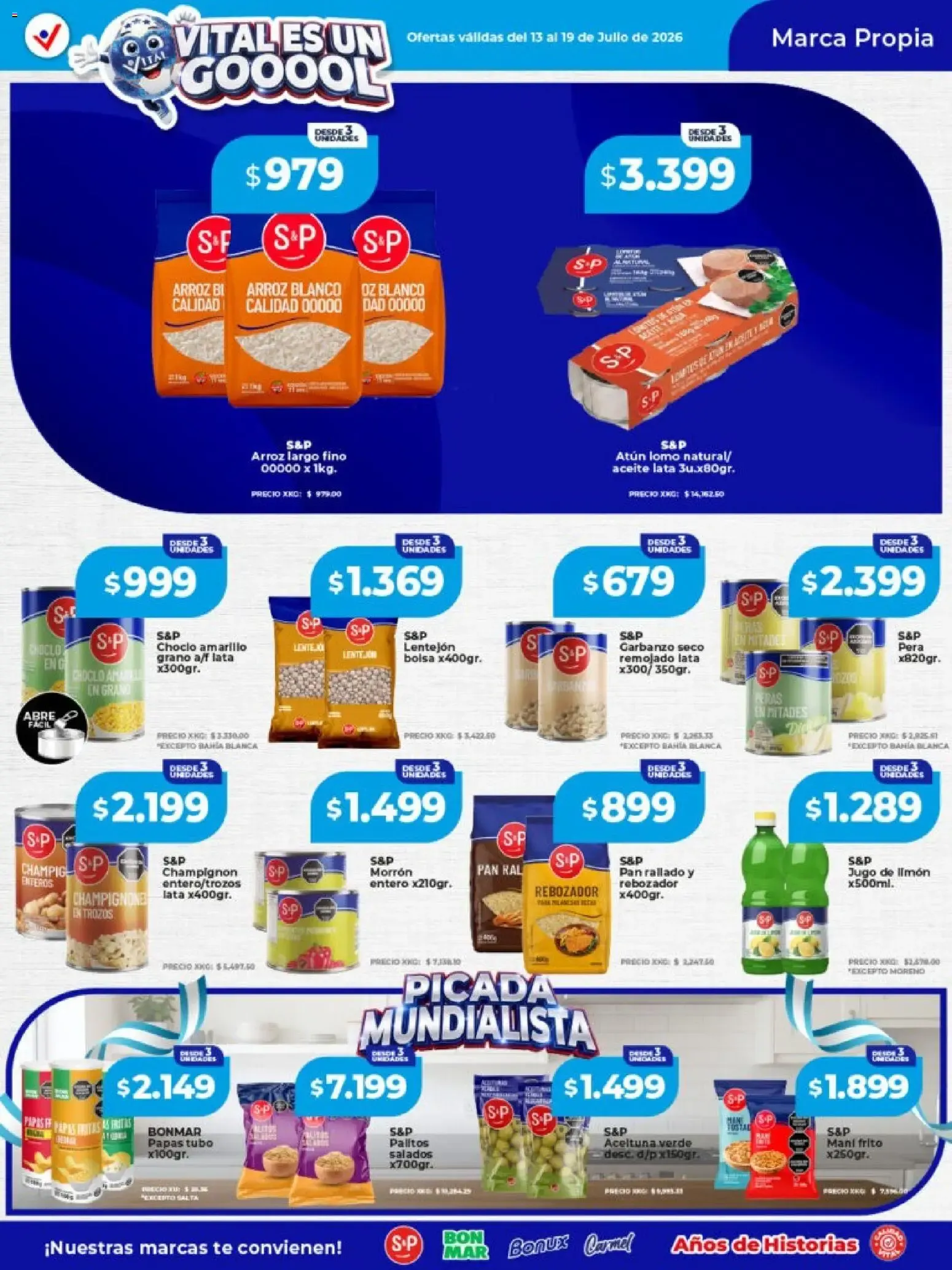 Ofertas de Vital es un Goooool: Ofertas de la Semana en Nuestras Marcas 6 de julio al 12 de julio 2026 - Página 2 del catálogo