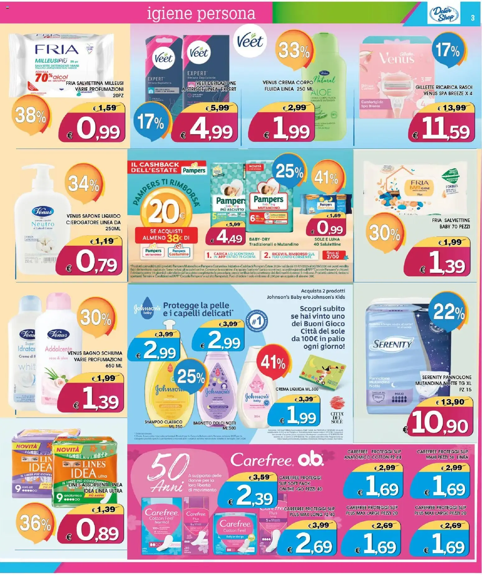 Deter Shop volantino dal 01/07/2026 - online Offerte da 1 luglio a 31 luglio di 2026 - Pagina del volantino 3
