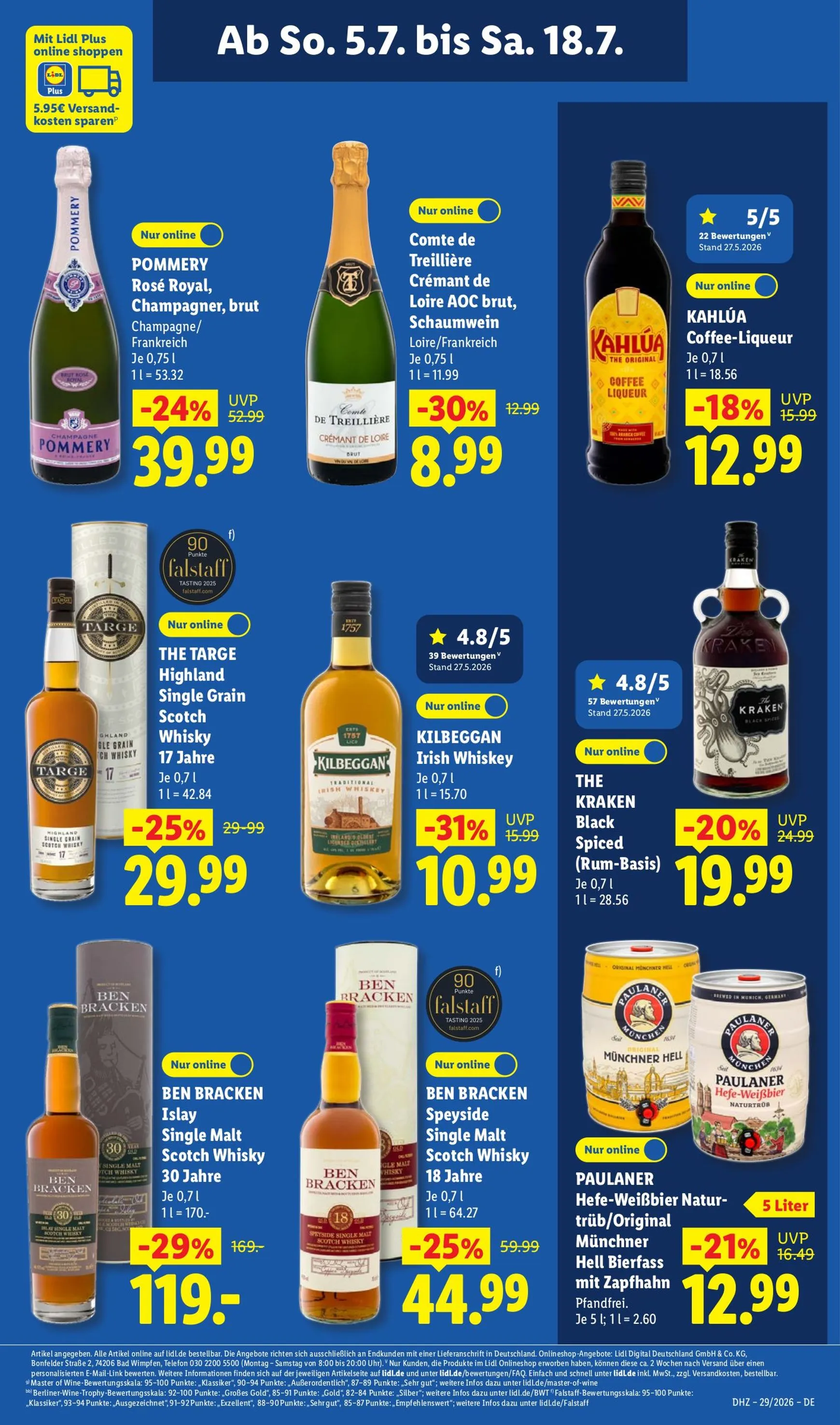 Lidl Prospekt nächste Woche – von Montag 13.07.2026 bis Samstag 18.07.2026 von 13. Juli bis 18. Juli 2026 - Prospekt seite 26