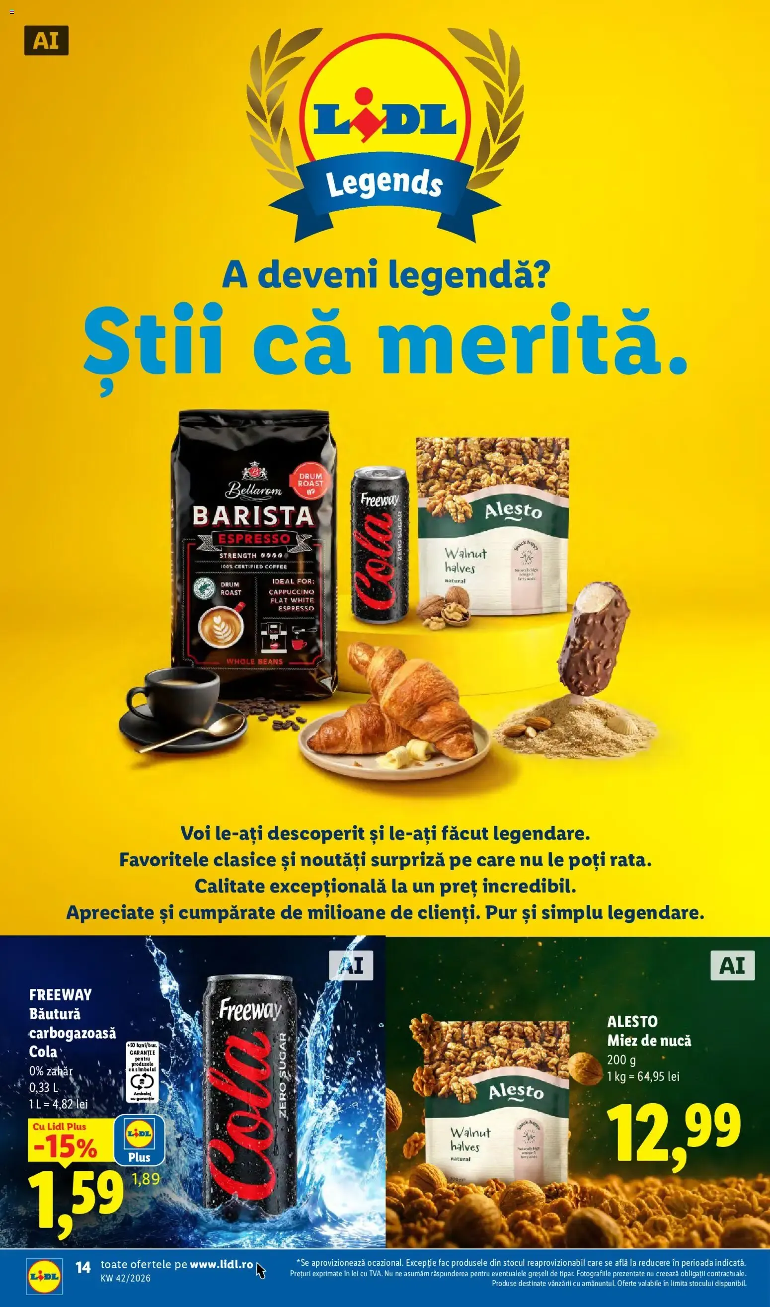 Catalog Catalog LIDL 12.10.2026 - Oferta și Revista online de la 12 octombrie până la 18 octombrie 2026 - Revista Pagina 14