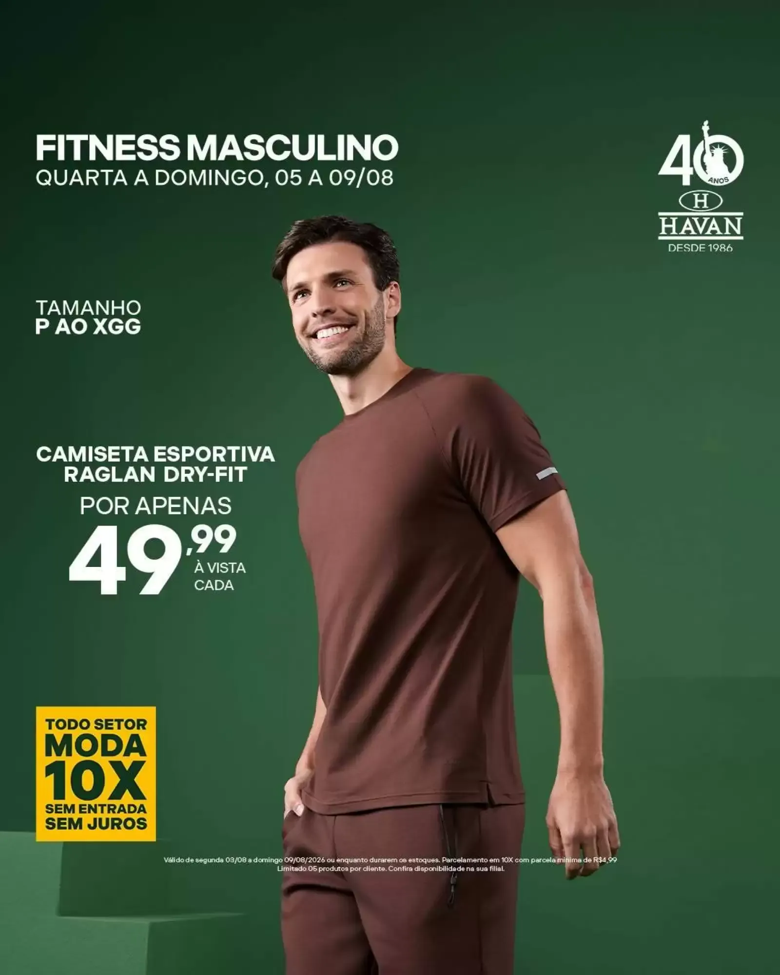 Encarte de Fitness Masculino 3 de agosto até 9 de agosto 2026 - Pagina 2
