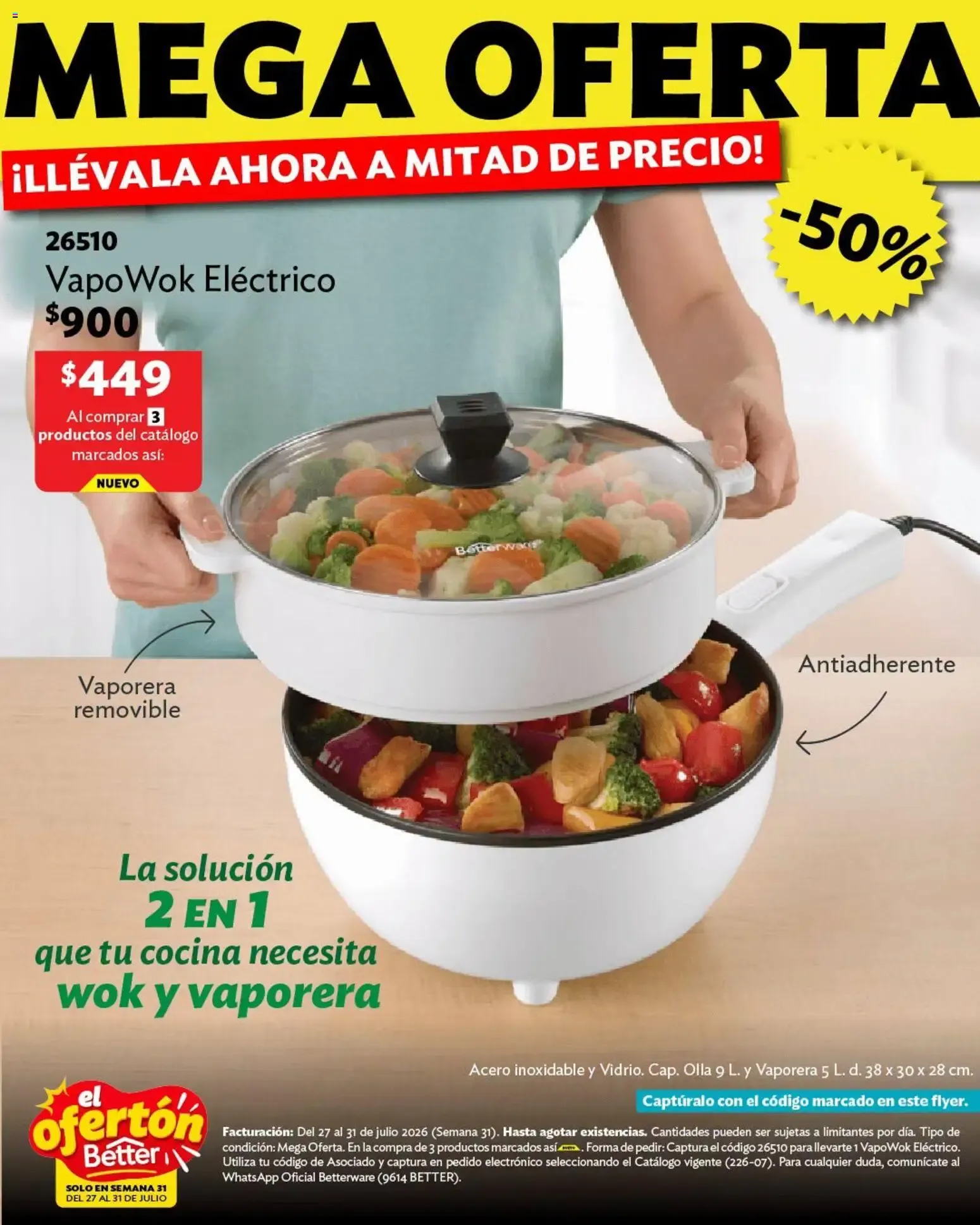 Catálogo de Betterware catálogo El Ofertón (27/07/2026 - 31/07/2026) - catálogo en línea 27 de julio al 31 de julio 2026 - Pagina 3