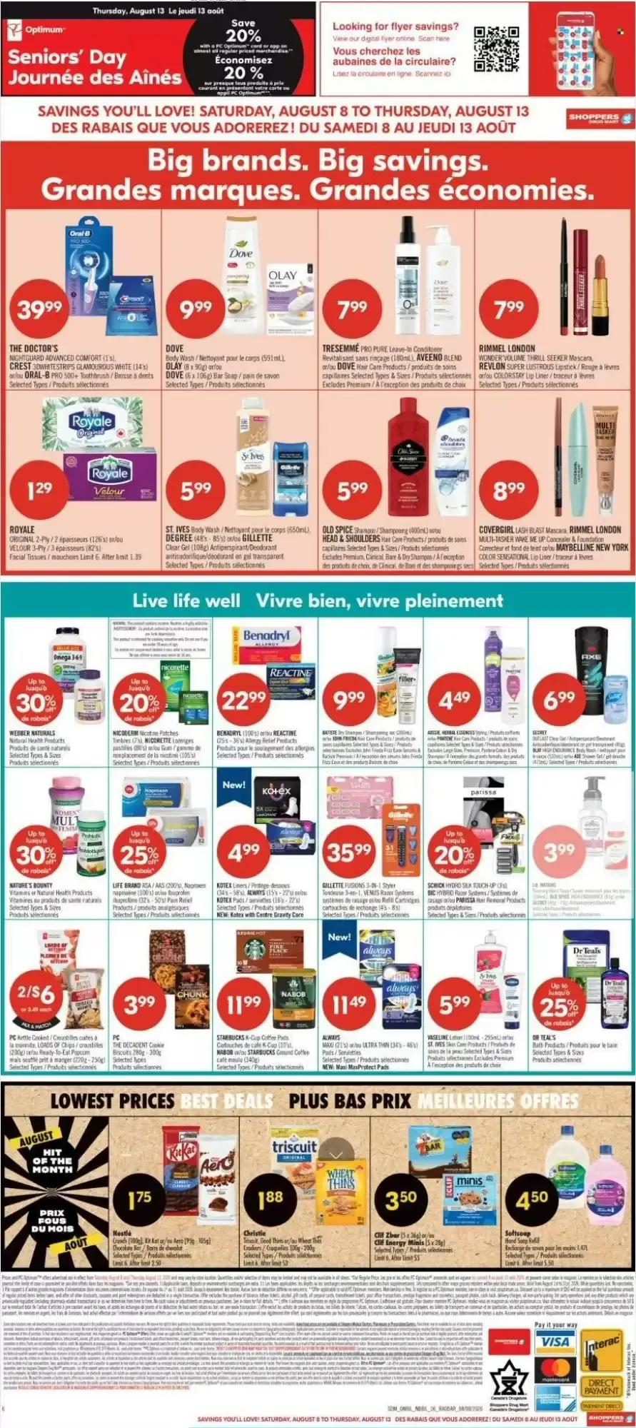 Shoppers Drug Mart flyer week 32 from August 8 to August 13 2026 - flyer page 2