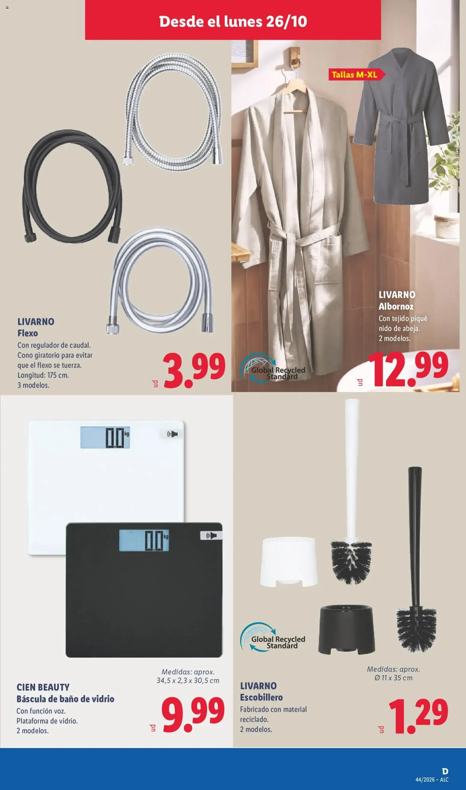 Catálogo de Lidl folleto de bazar del 26/10/2026 | Ofertas 26 de octubre al 1 de noviembre 2026 - Página 17