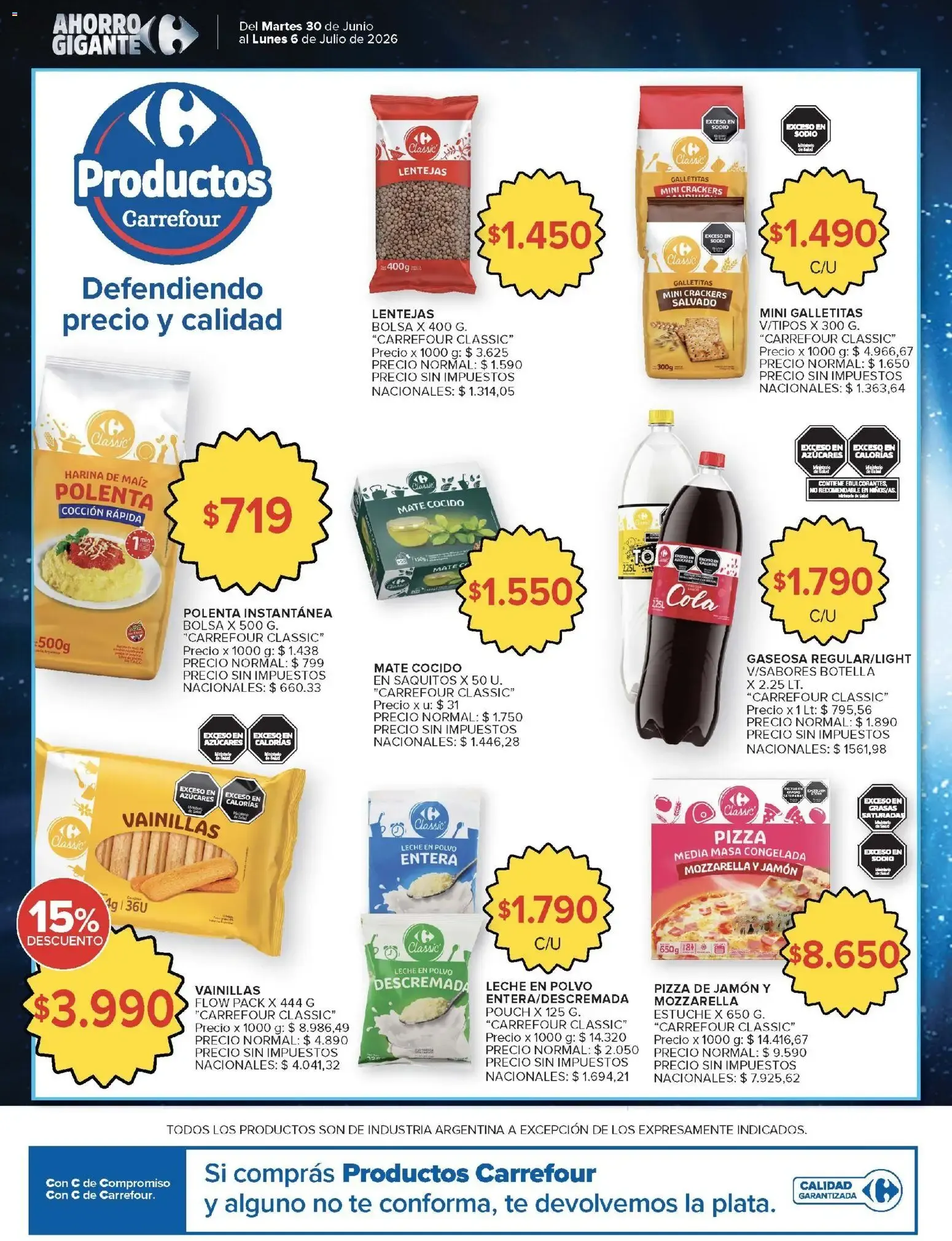 Ofertas de Carrefour - Ahorro Gigante 30 de junio al 6 de julio 2026 - Página 18 del catálogo