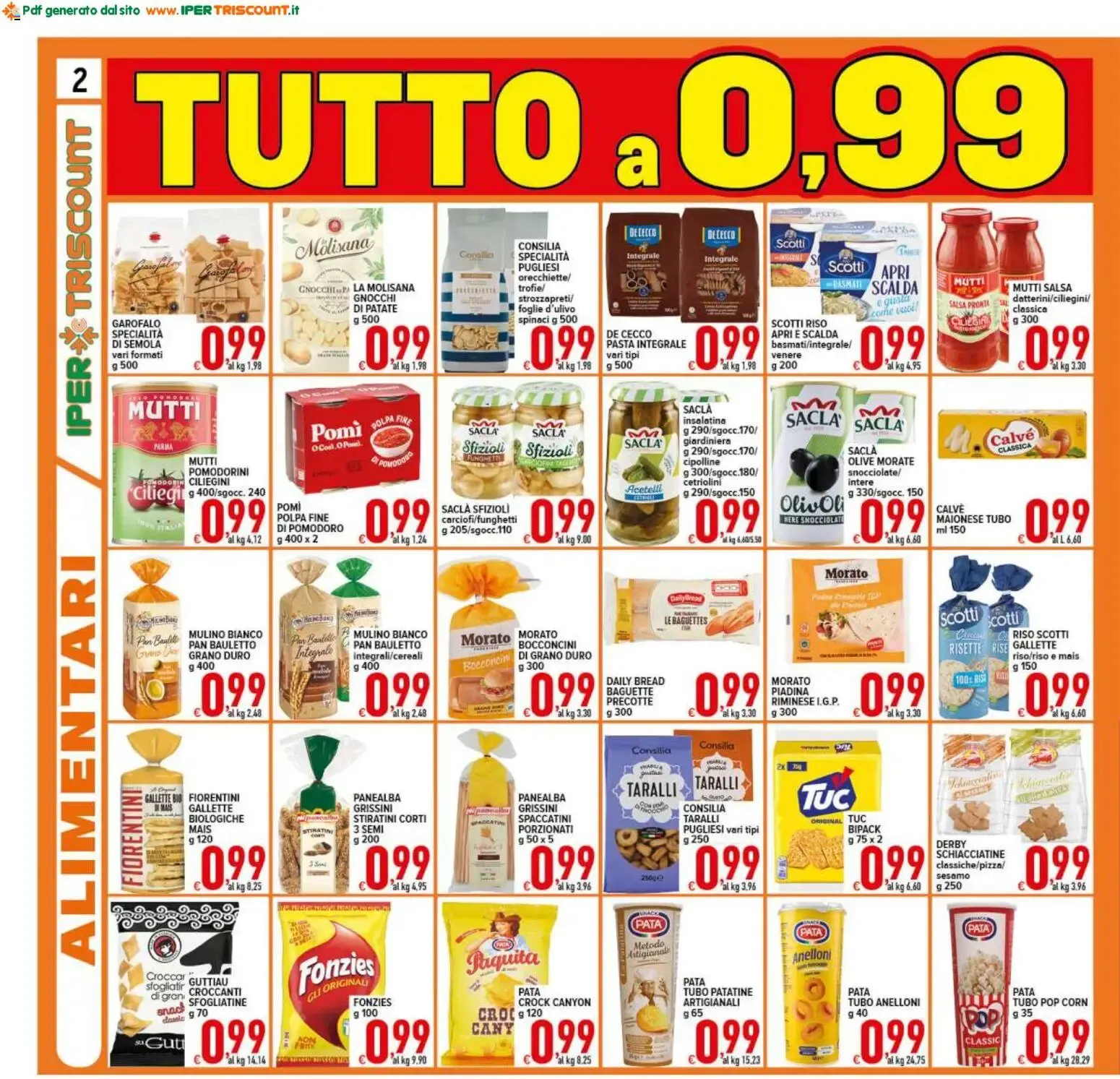 Ipertriscount volantino dal 31/07/2026 - online Offerte da 31 luglio a 11 agosto di 2026 - Pagina del volantino 2